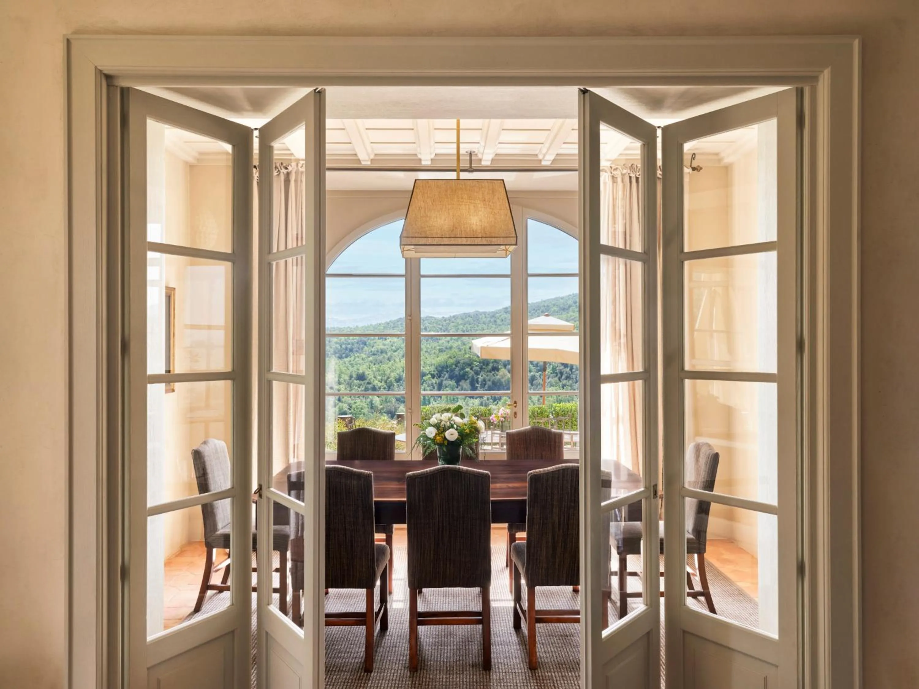 Dining area in Castiglion del Bosco, A Rosewood Hotel