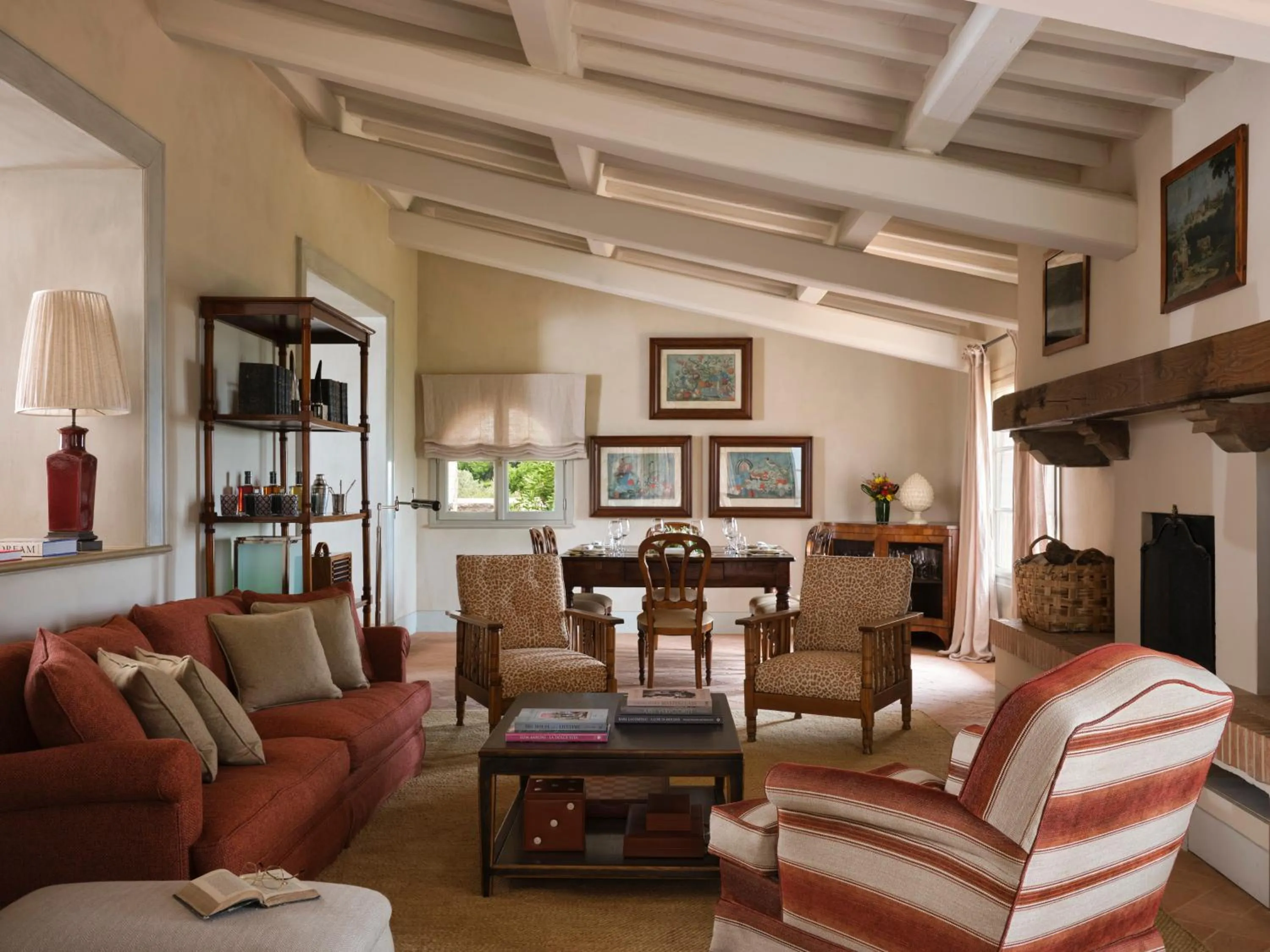Living room in Castiglion del Bosco, A Rosewood Hotel