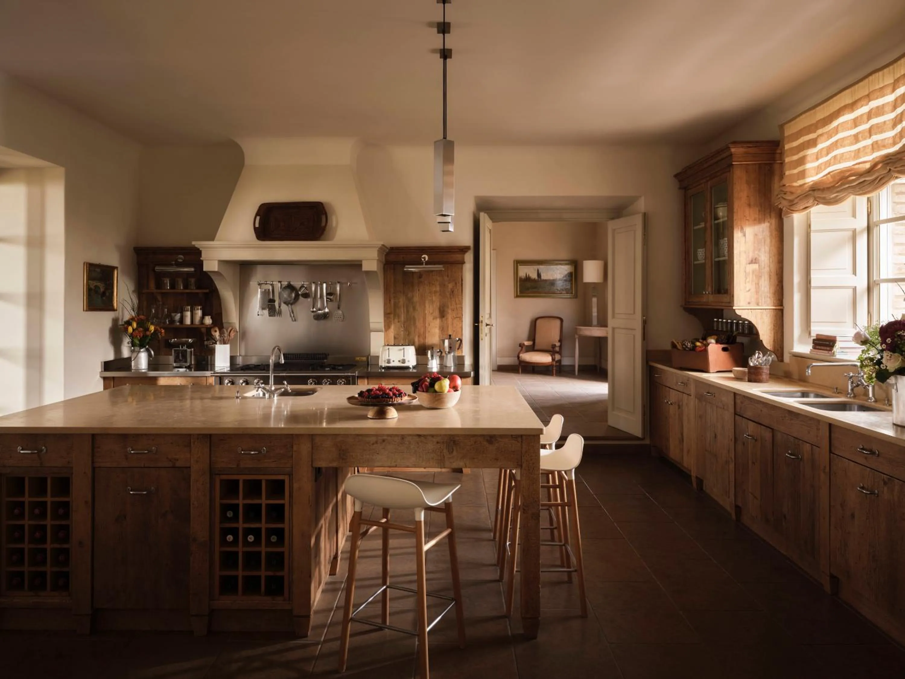 kitchen in Castiglion del Bosco, A Rosewood Hotel