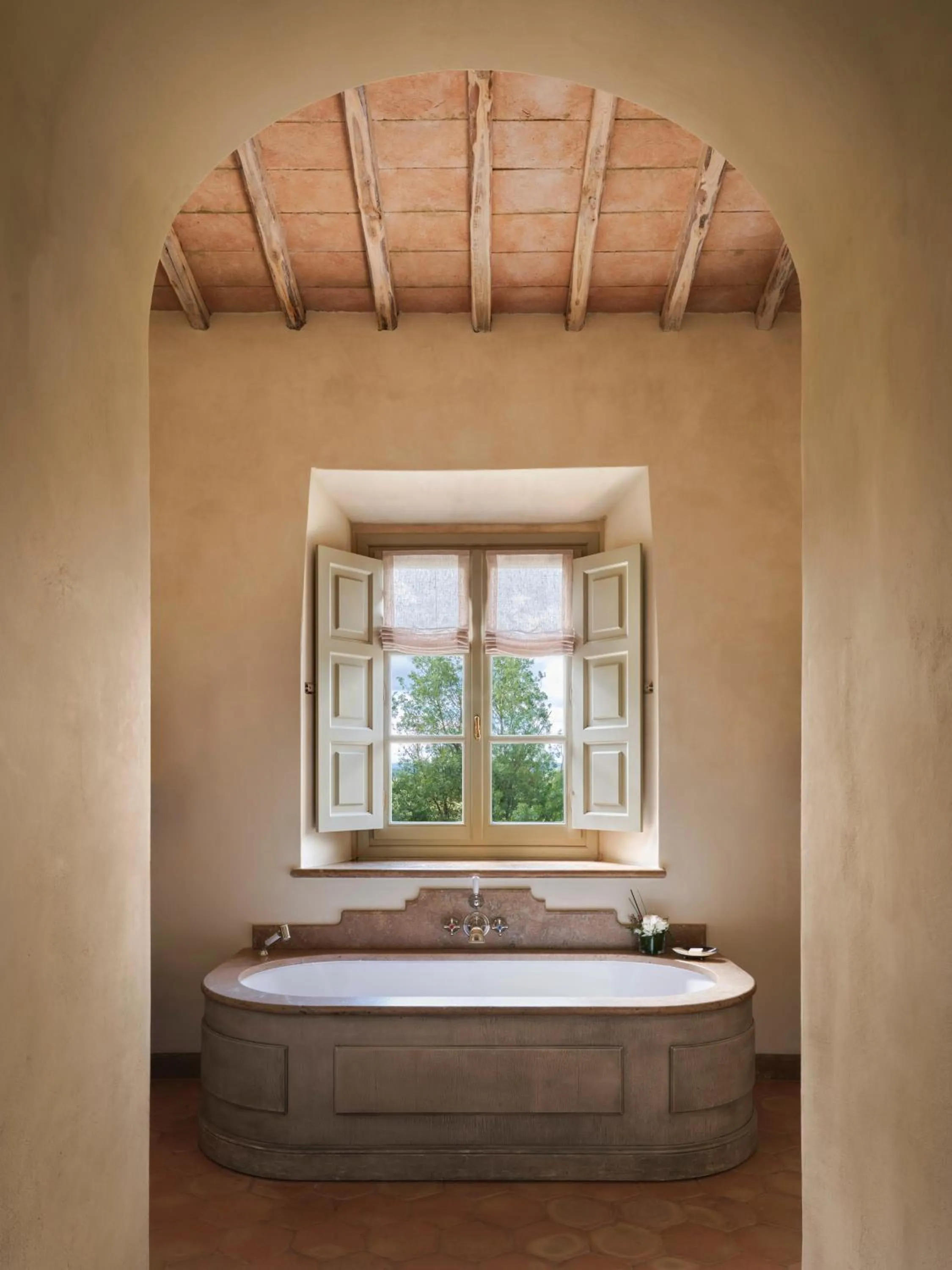 Bathroom in Castiglion del Bosco, A Rosewood Hotel