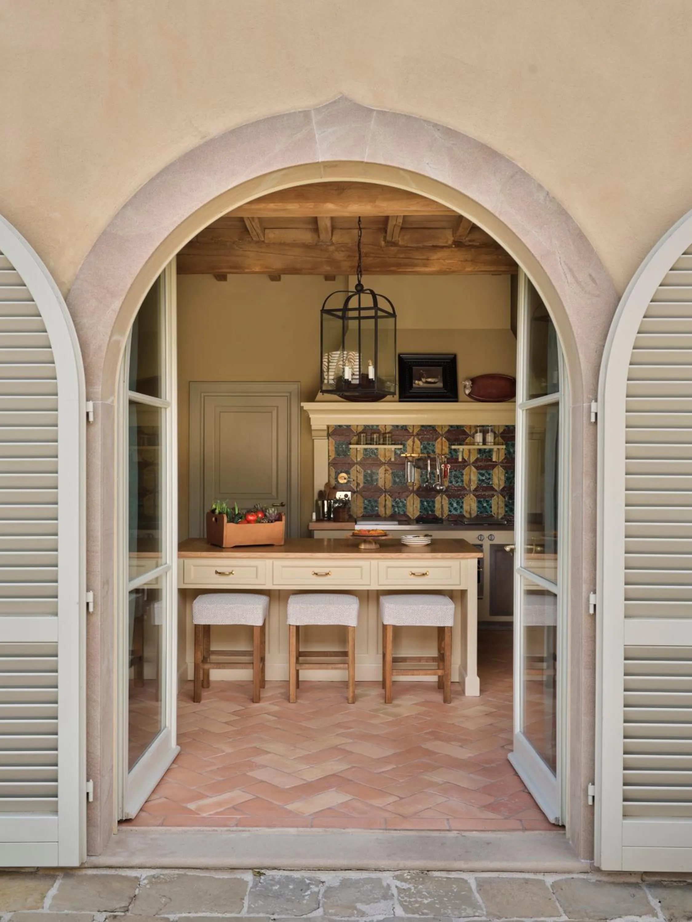 kitchen in Castiglion del Bosco, A Rosewood Hotel