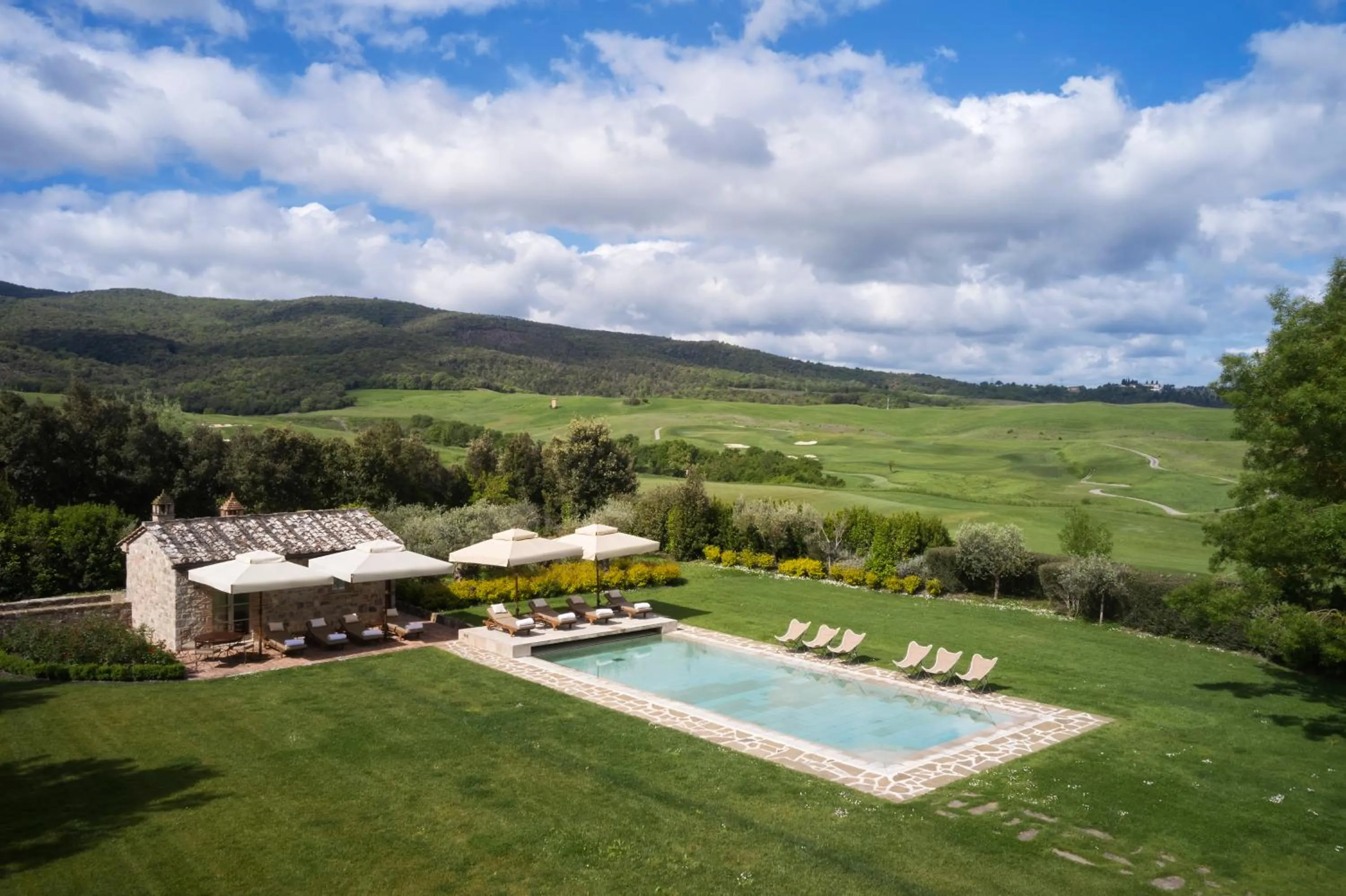 Garden in Castiglion del Bosco, A Rosewood Hotel