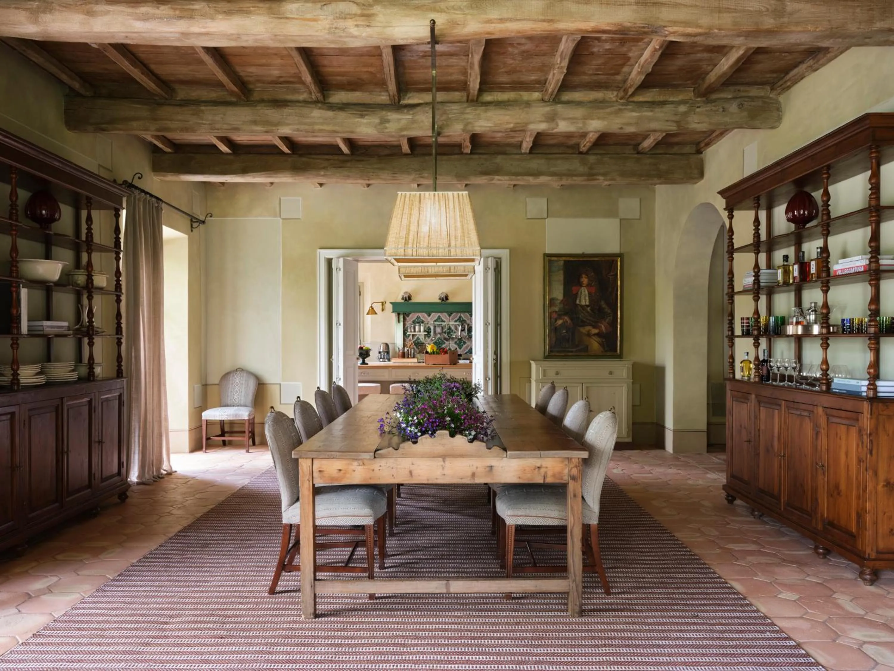 Dining area in Castiglion del Bosco, A Rosewood Hotel