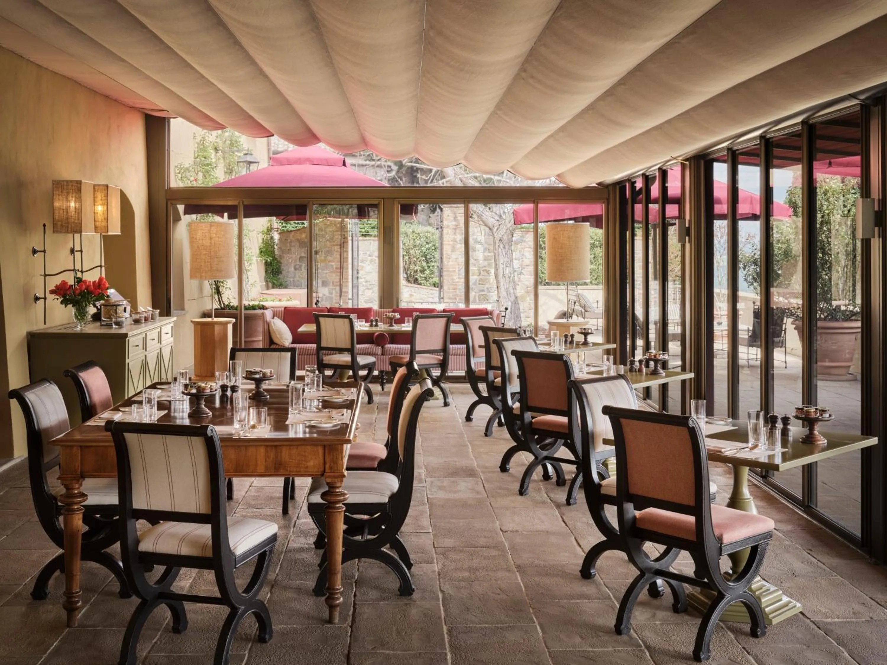 Restaurant/places to eat in Castiglion del Bosco, A Rosewood Hotel