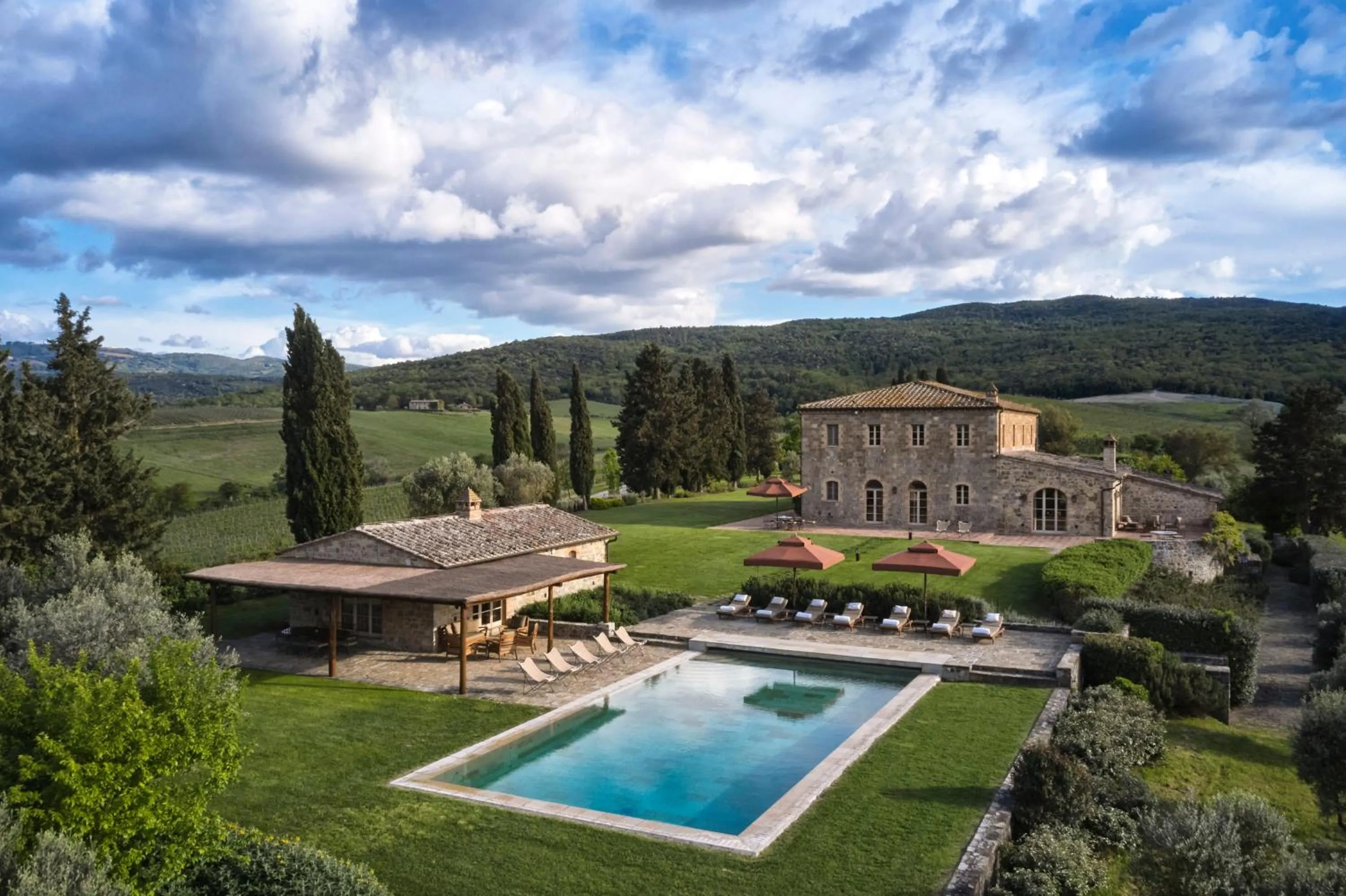 Garden in Castiglion del Bosco, A Rosewood Hotel