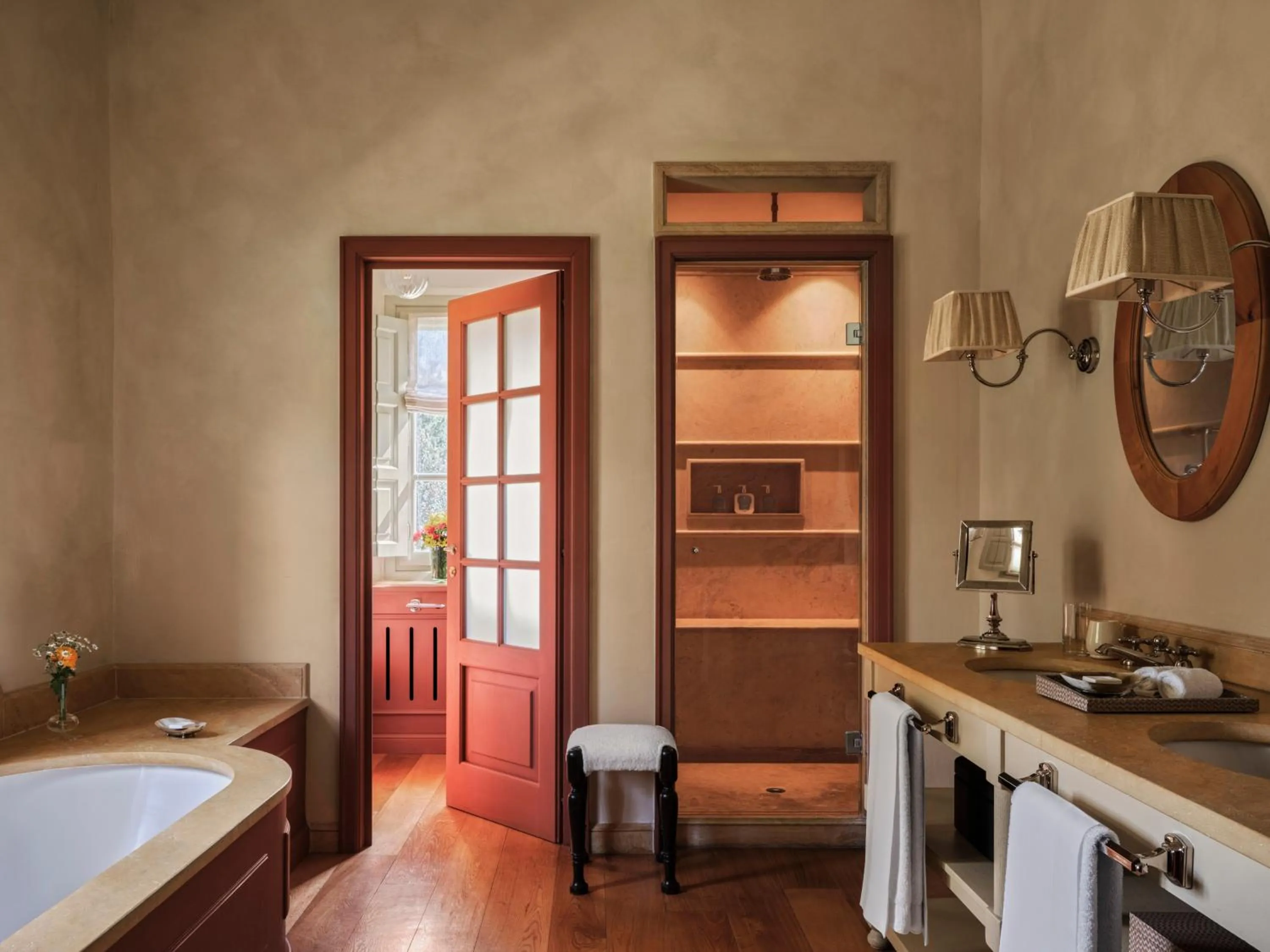 Bathroom in Castiglion del Bosco, A Rosewood Hotel