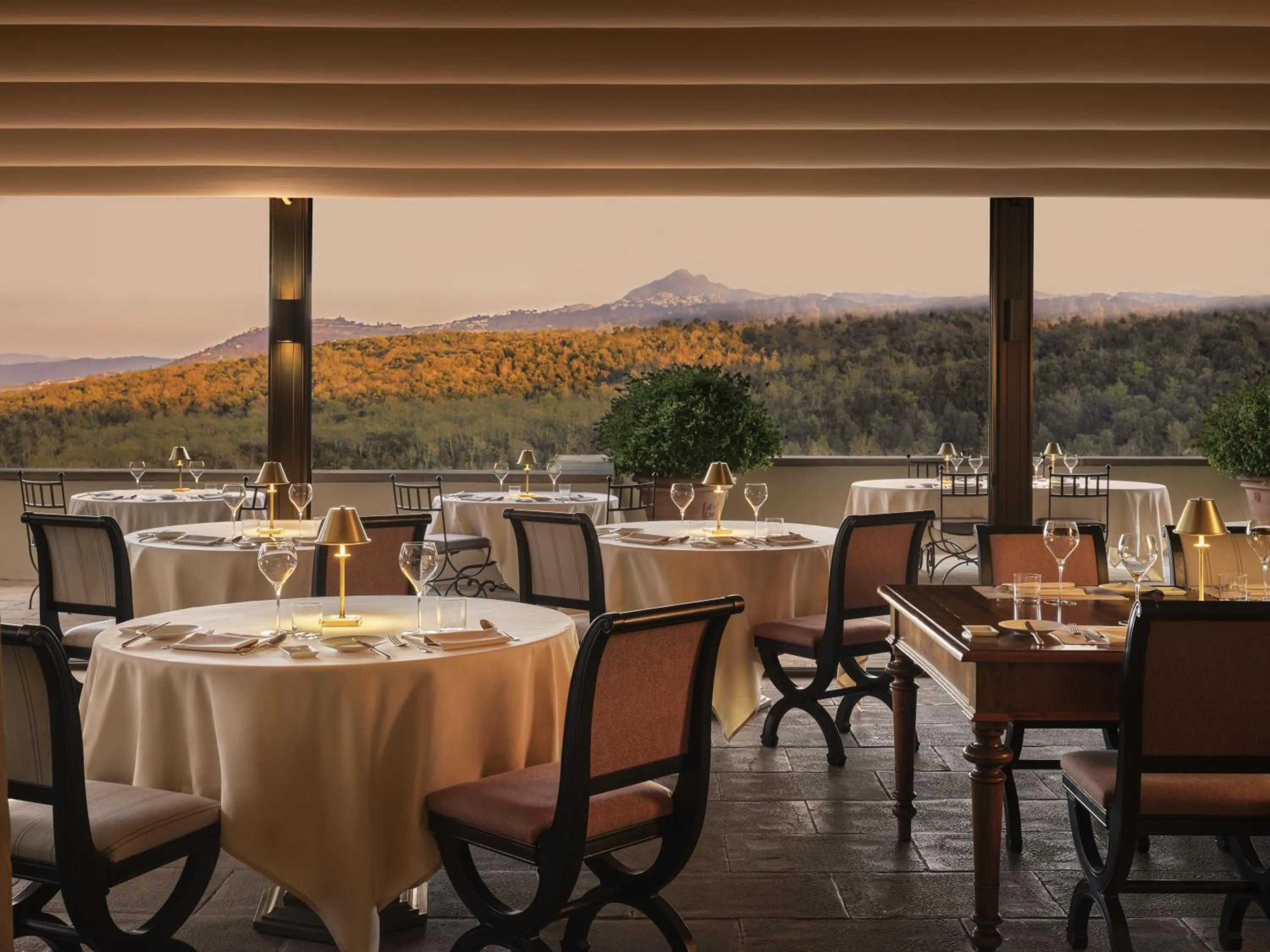 Restaurant/places to eat in Castiglion del Bosco, A Rosewood Hotel