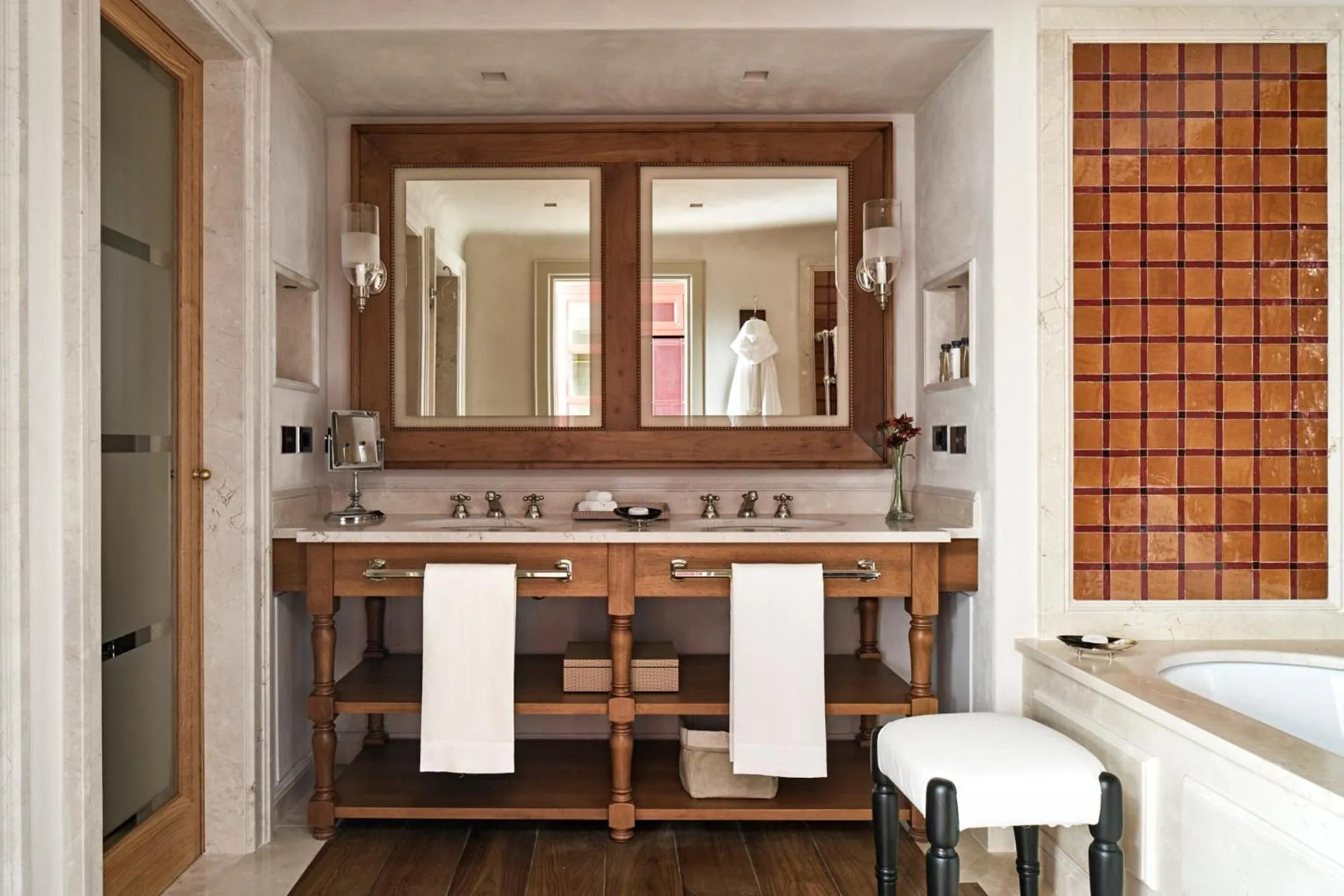 Bathroom in Castiglion del Bosco, A Rosewood Hotel