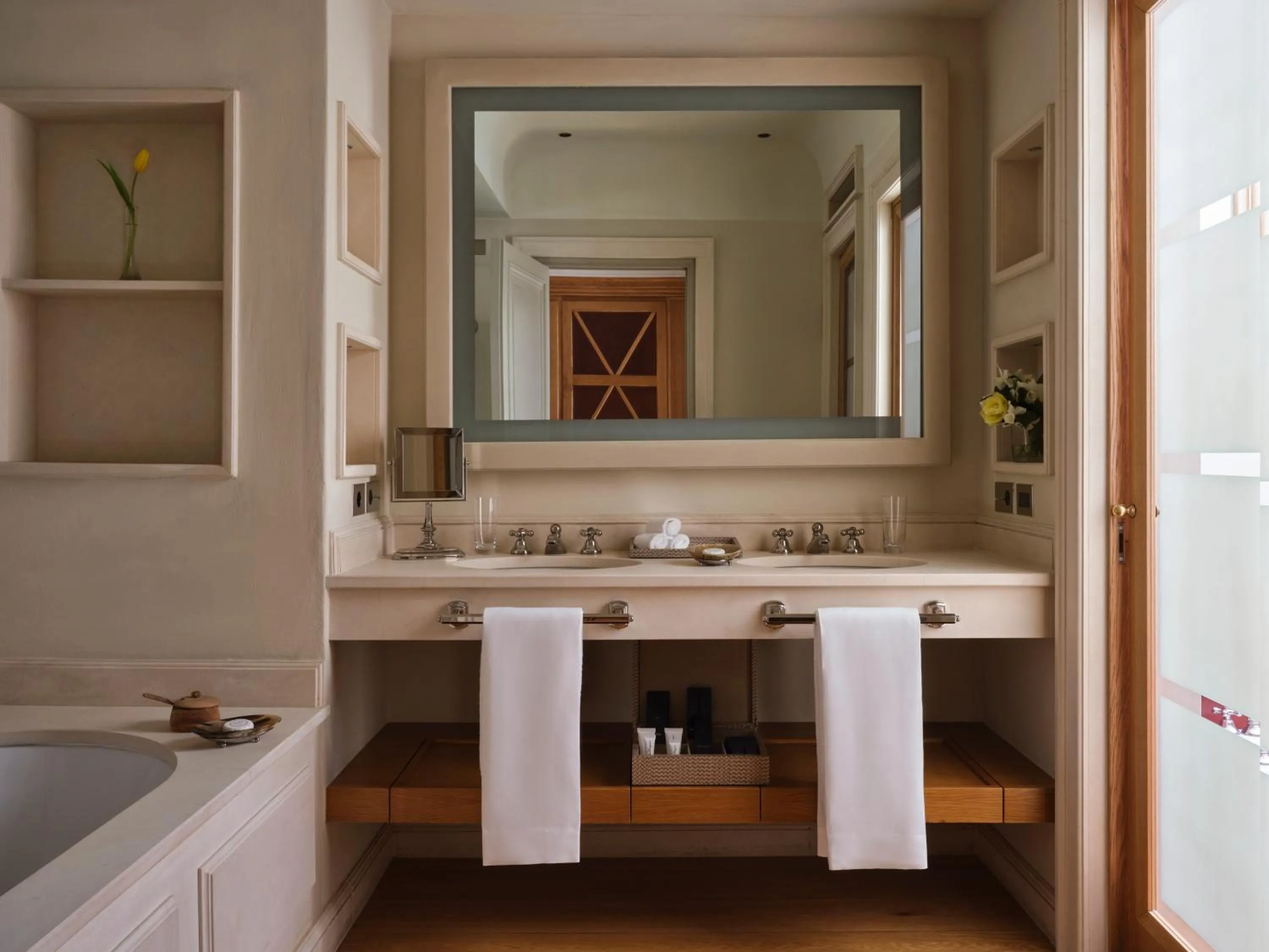 Bathroom in Castiglion del Bosco, A Rosewood Hotel