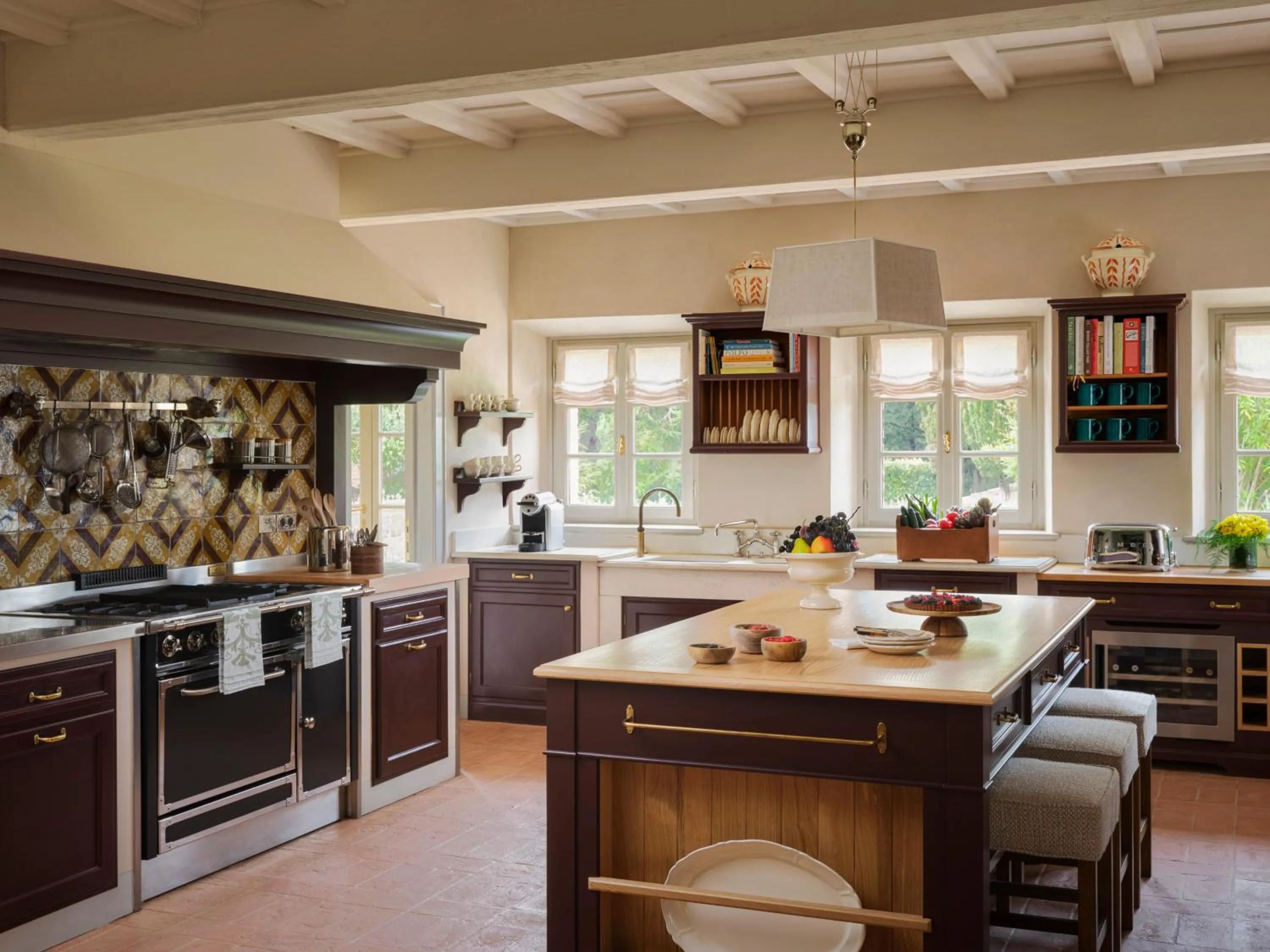 kitchen in Castiglion del Bosco, A Rosewood Hotel