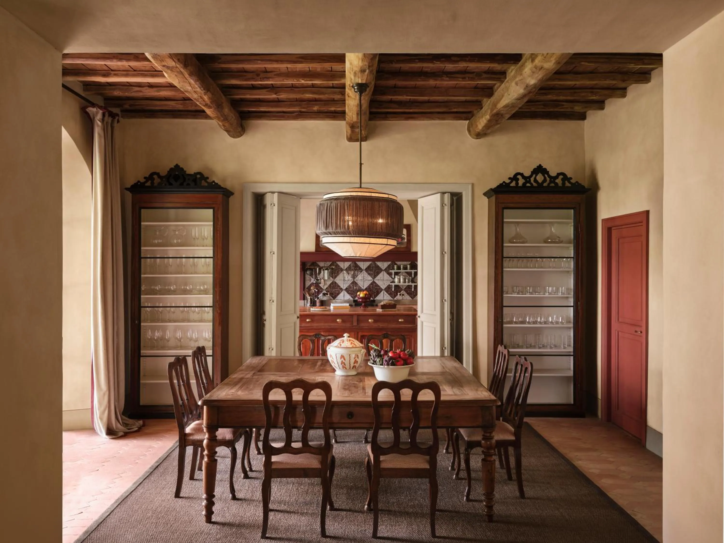Dining area in Castiglion del Bosco, A Rosewood Hotel