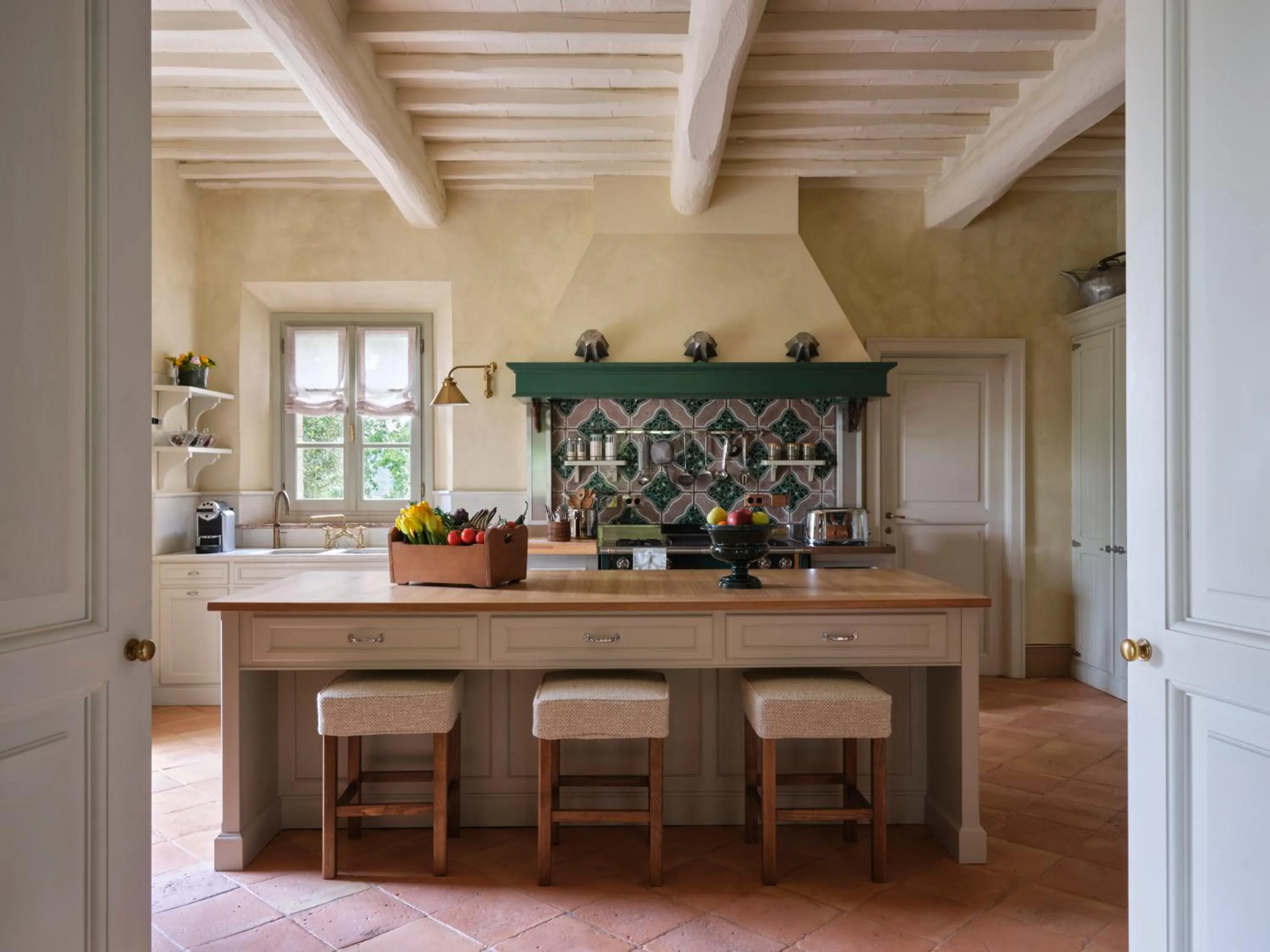 kitchen in Castiglion del Bosco, A Rosewood Hotel