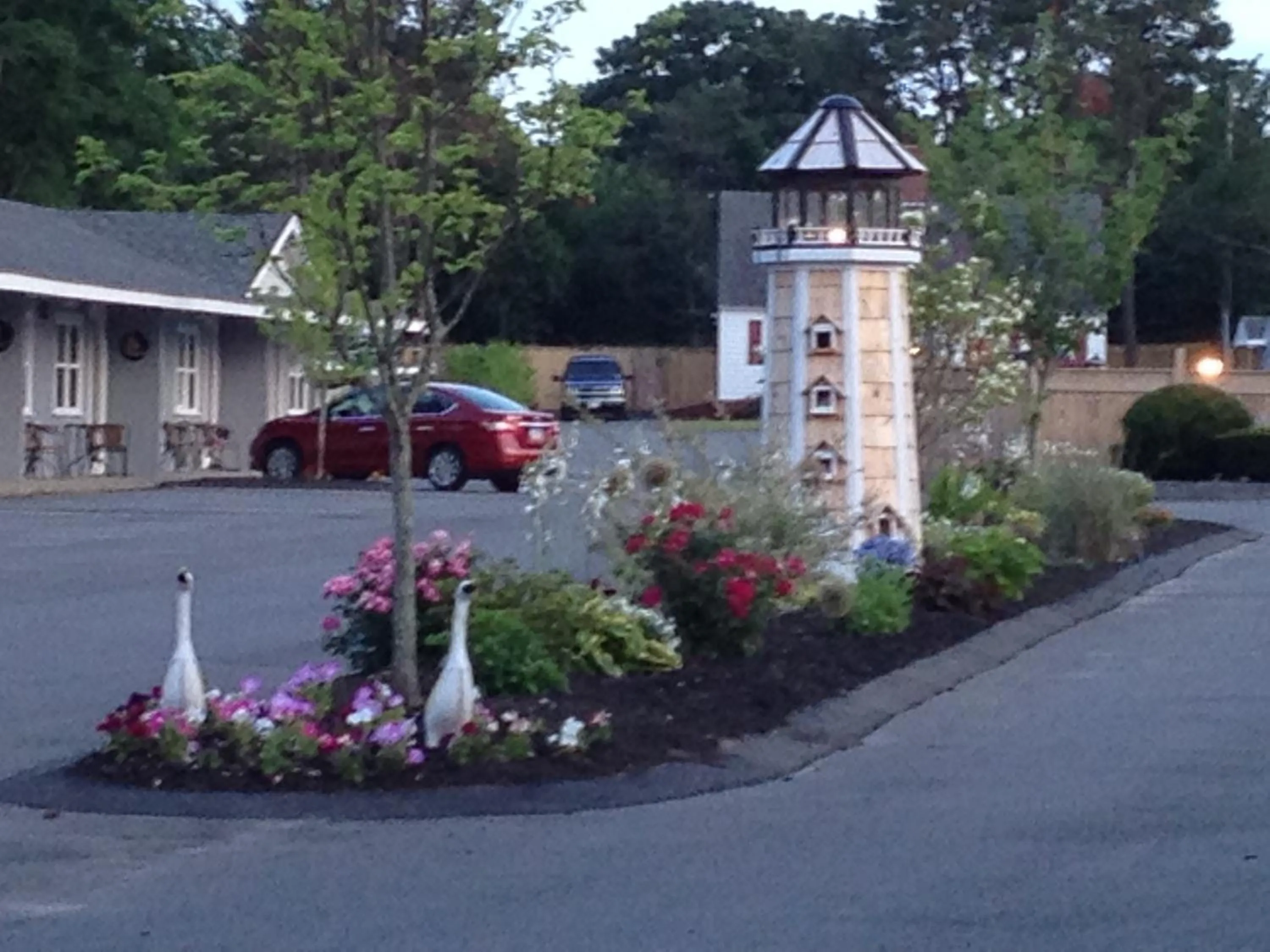 Decorative detail in Windrift Motel