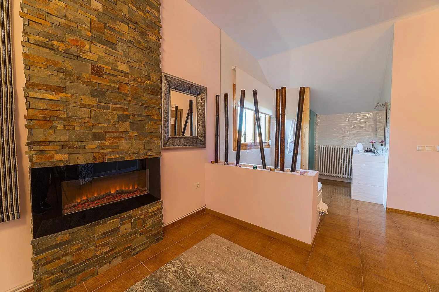 Photo of the whole room in Hospedería Casa Martell