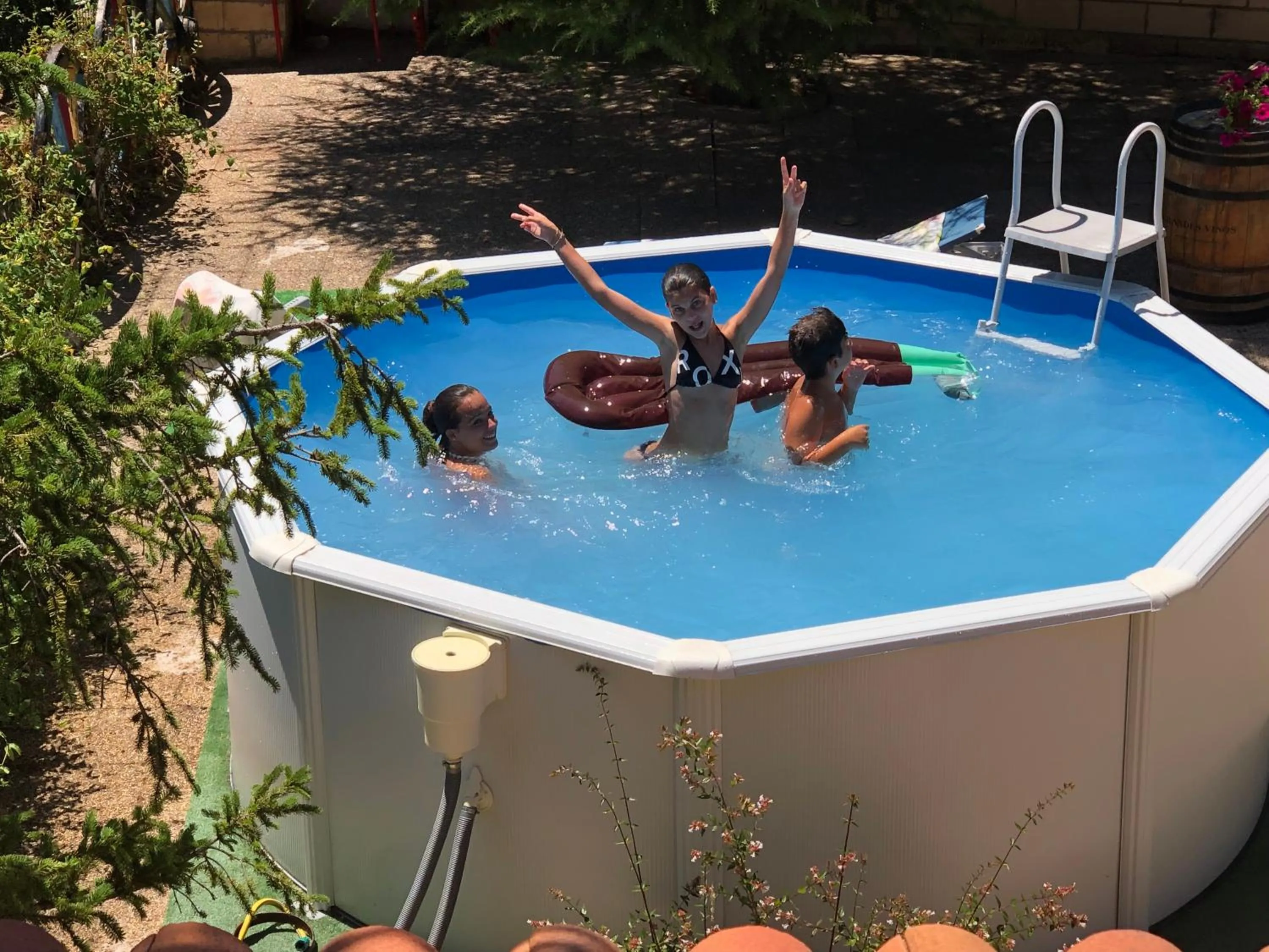 Swimming pool in Hospedería Casa Martell