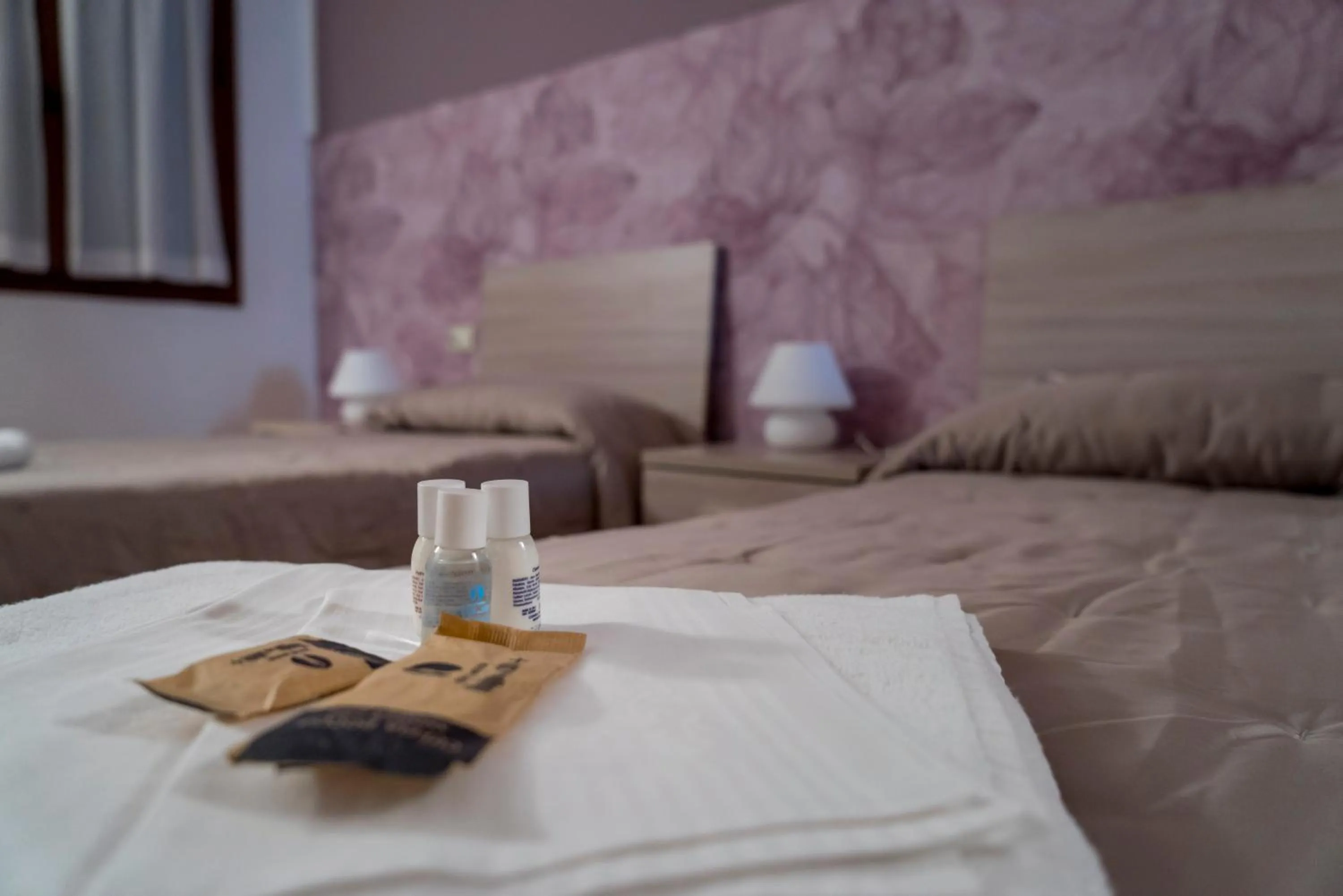 Decorative detail, Bed in Villaggio Della Salute Più