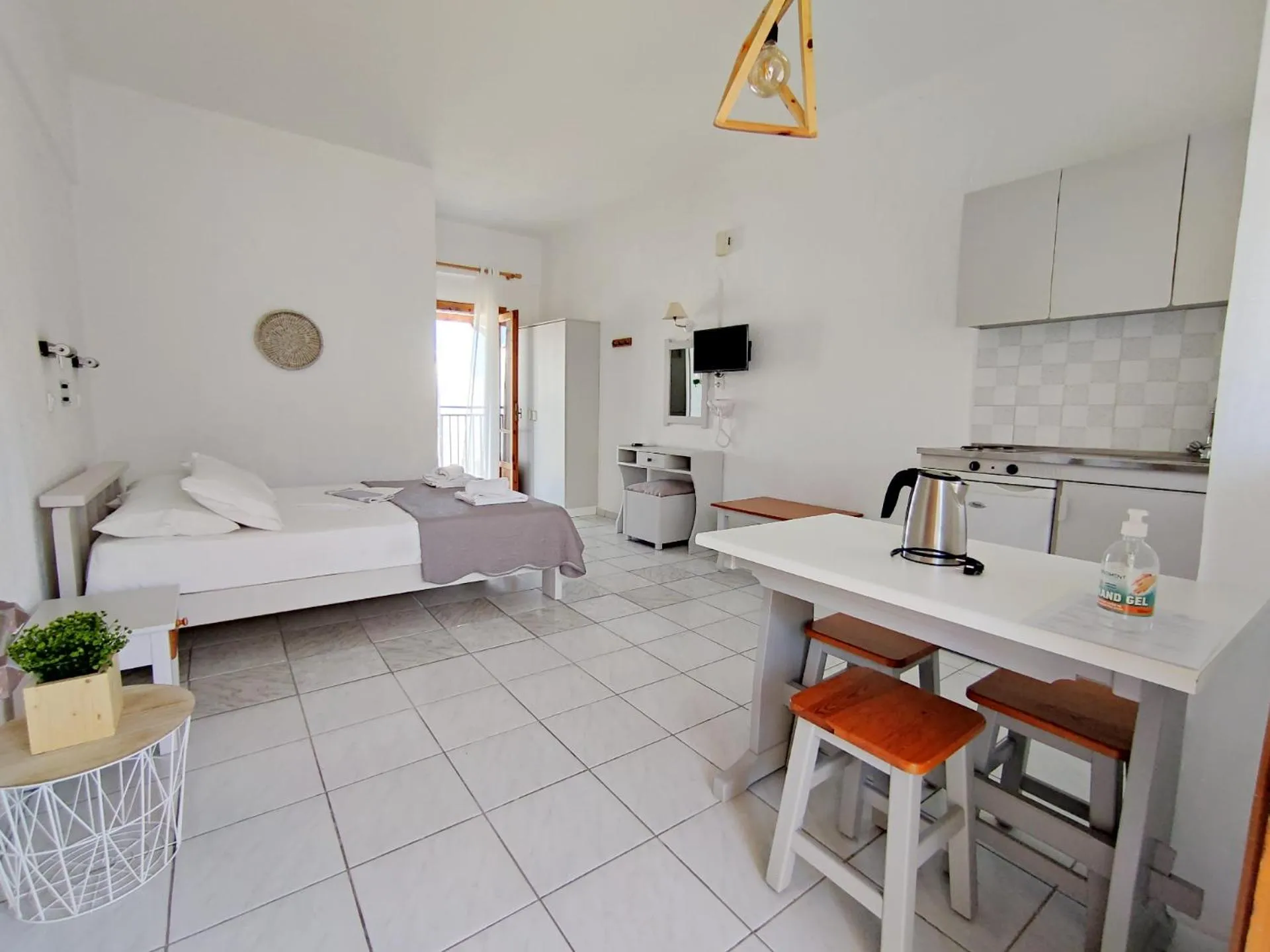 Bed in Emilia Apartments