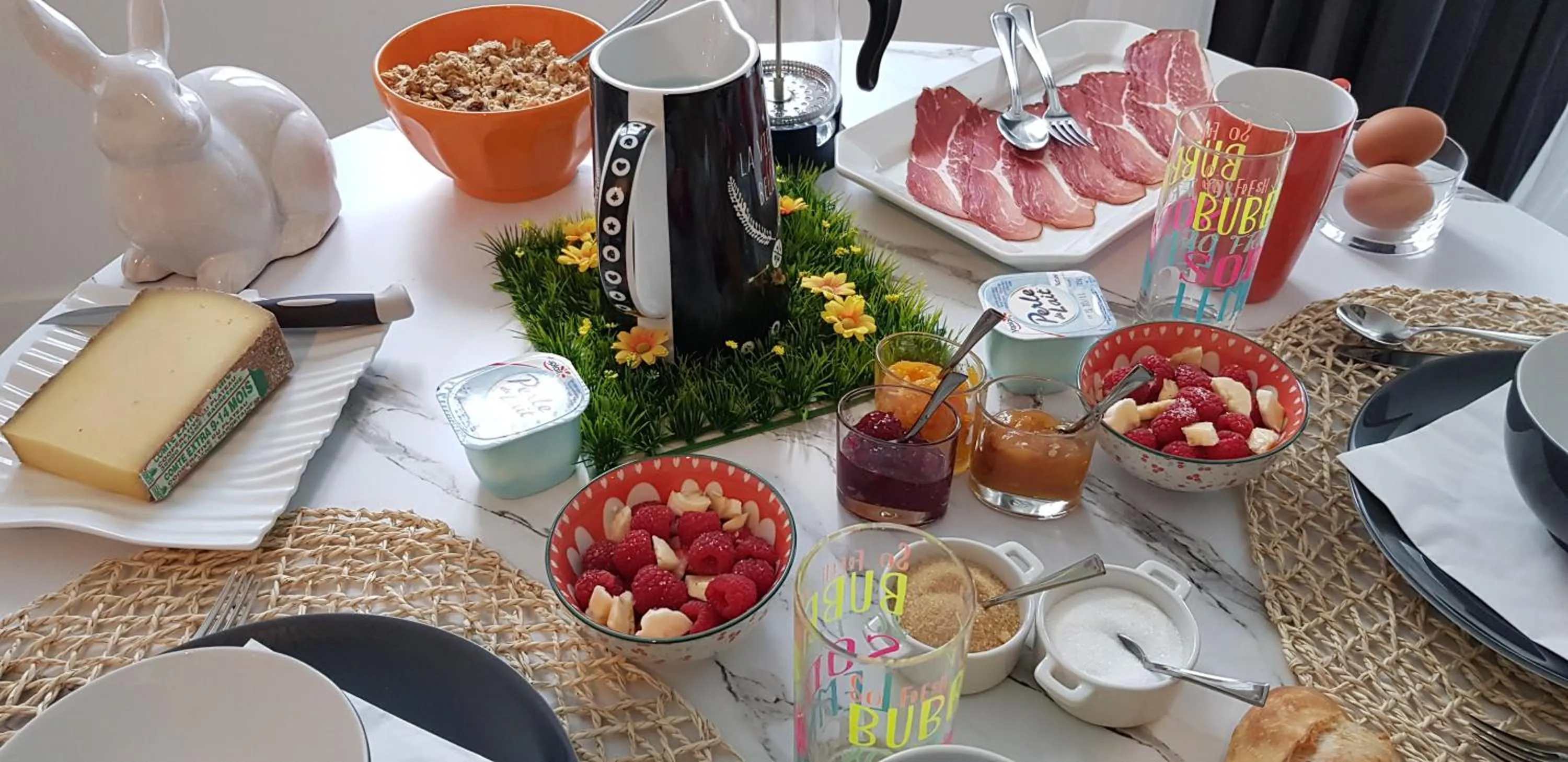 Food close-up in Le 49 Côté Parc & SPA