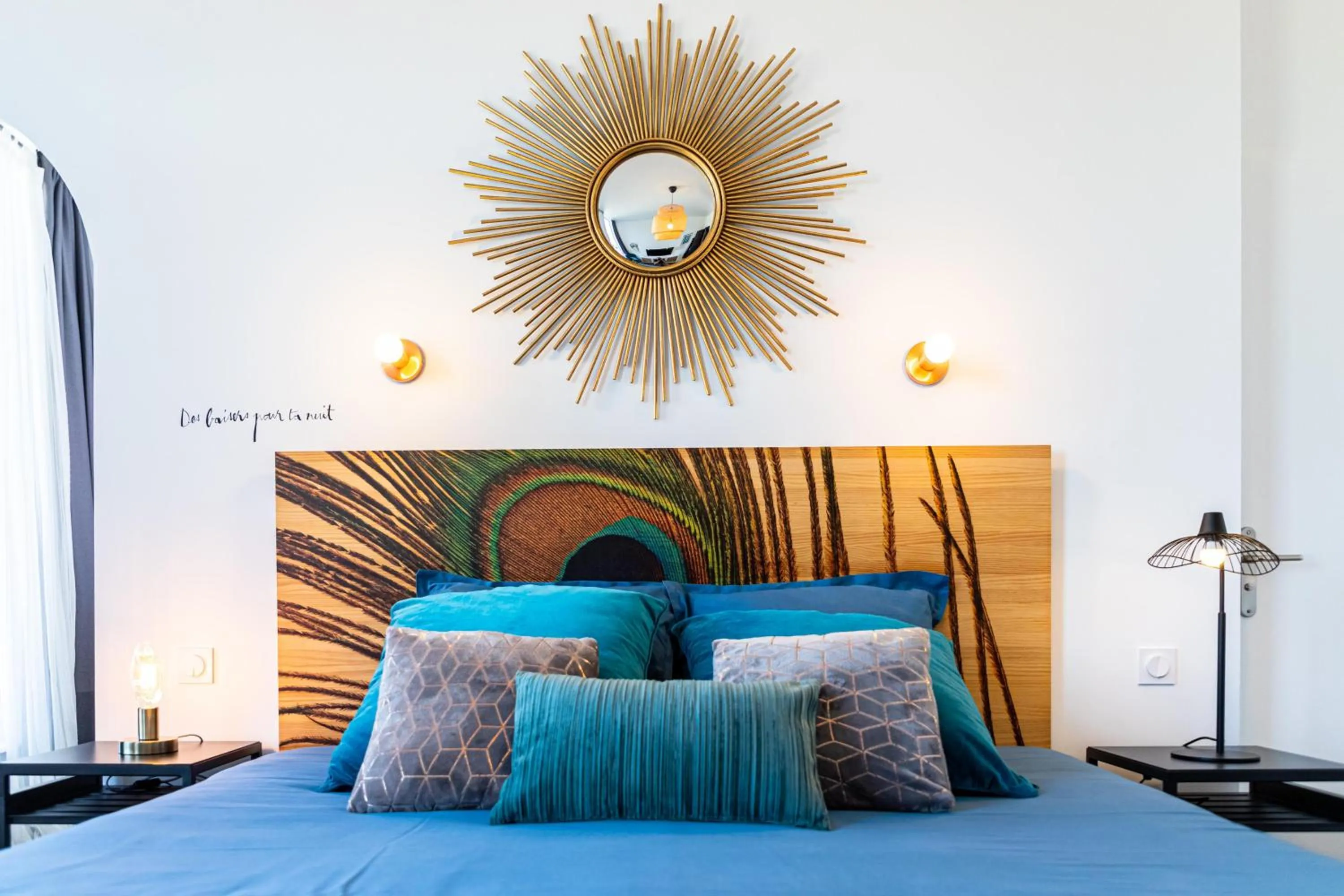 Bed in Le 49 Côté Parc & SPA