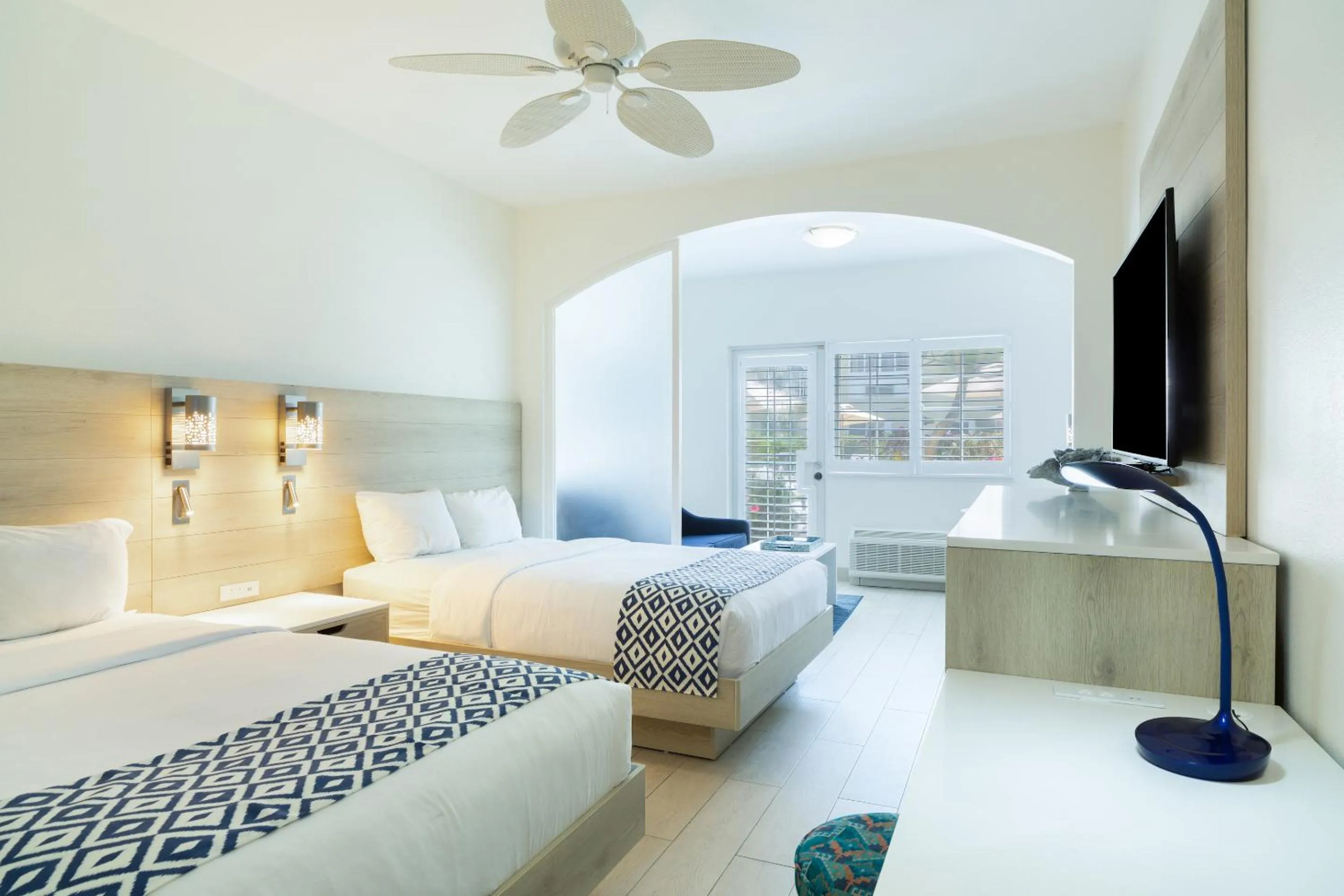 Bed in Ports of Call Resort