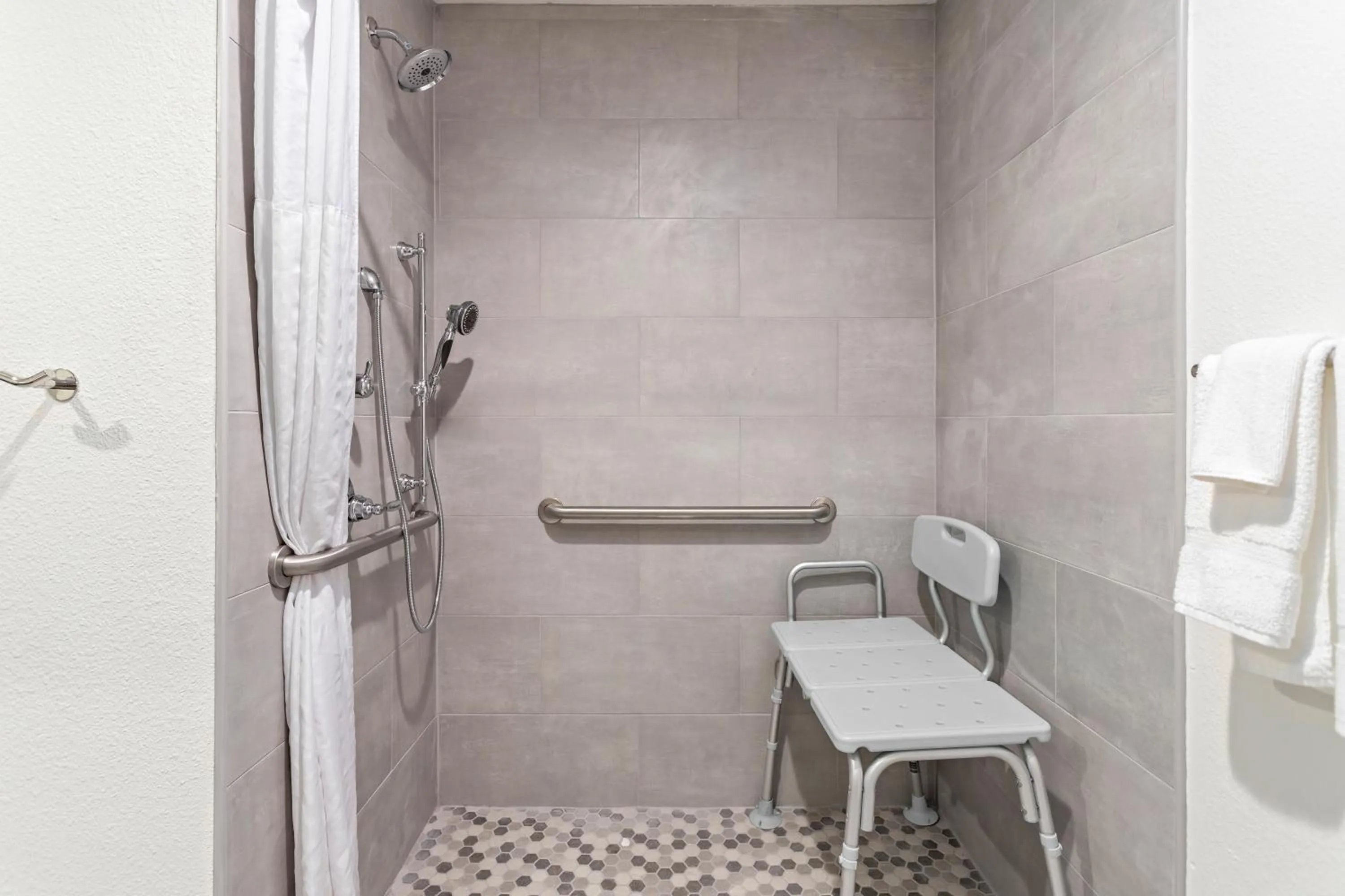 Shower in Baymont by Wyndham Beaumont