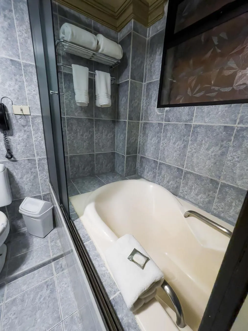 Shower in AVANTI HOTEL & CONVENTION CENTER