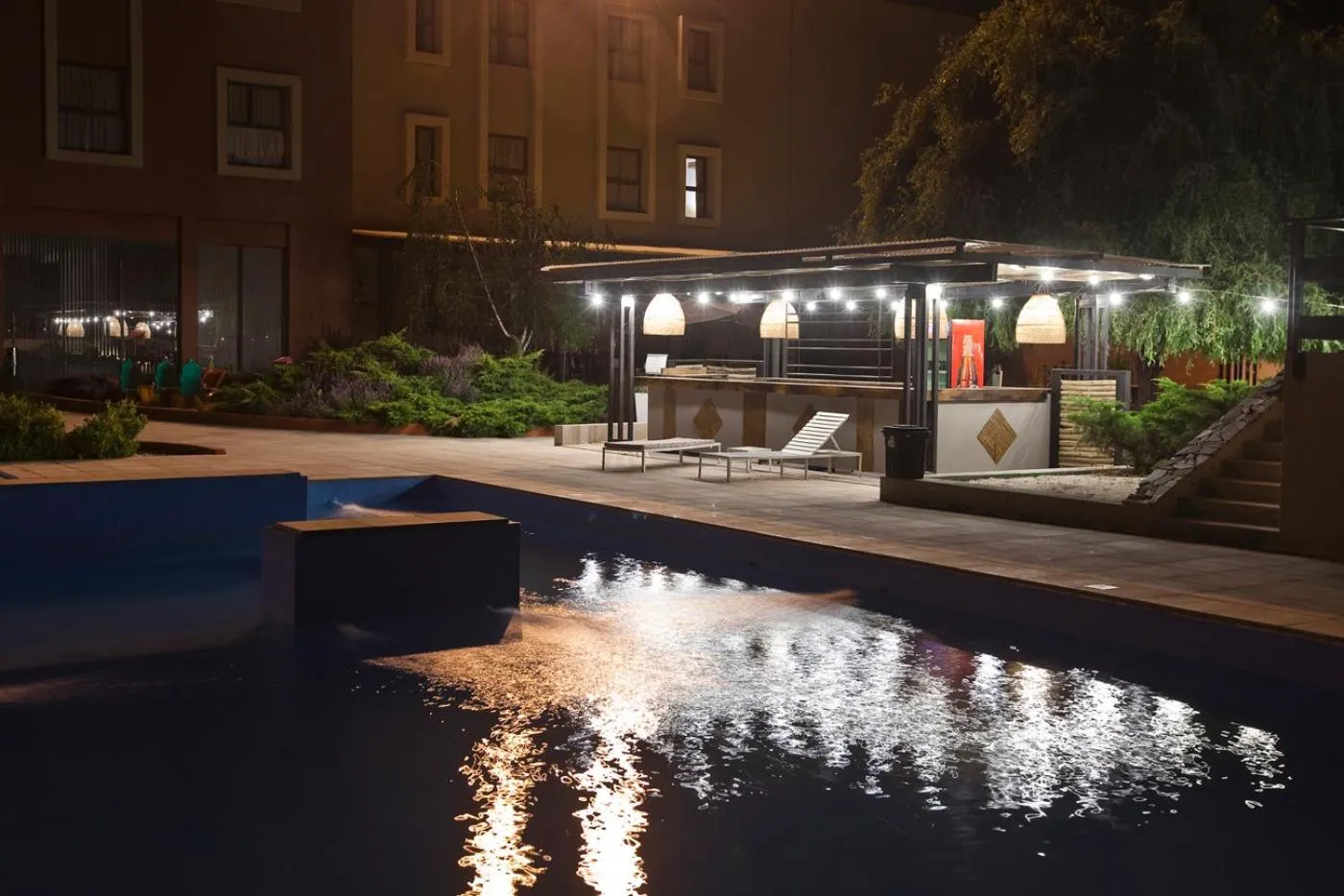 Swimming pool in Fuente Mayor Hotel & Casino