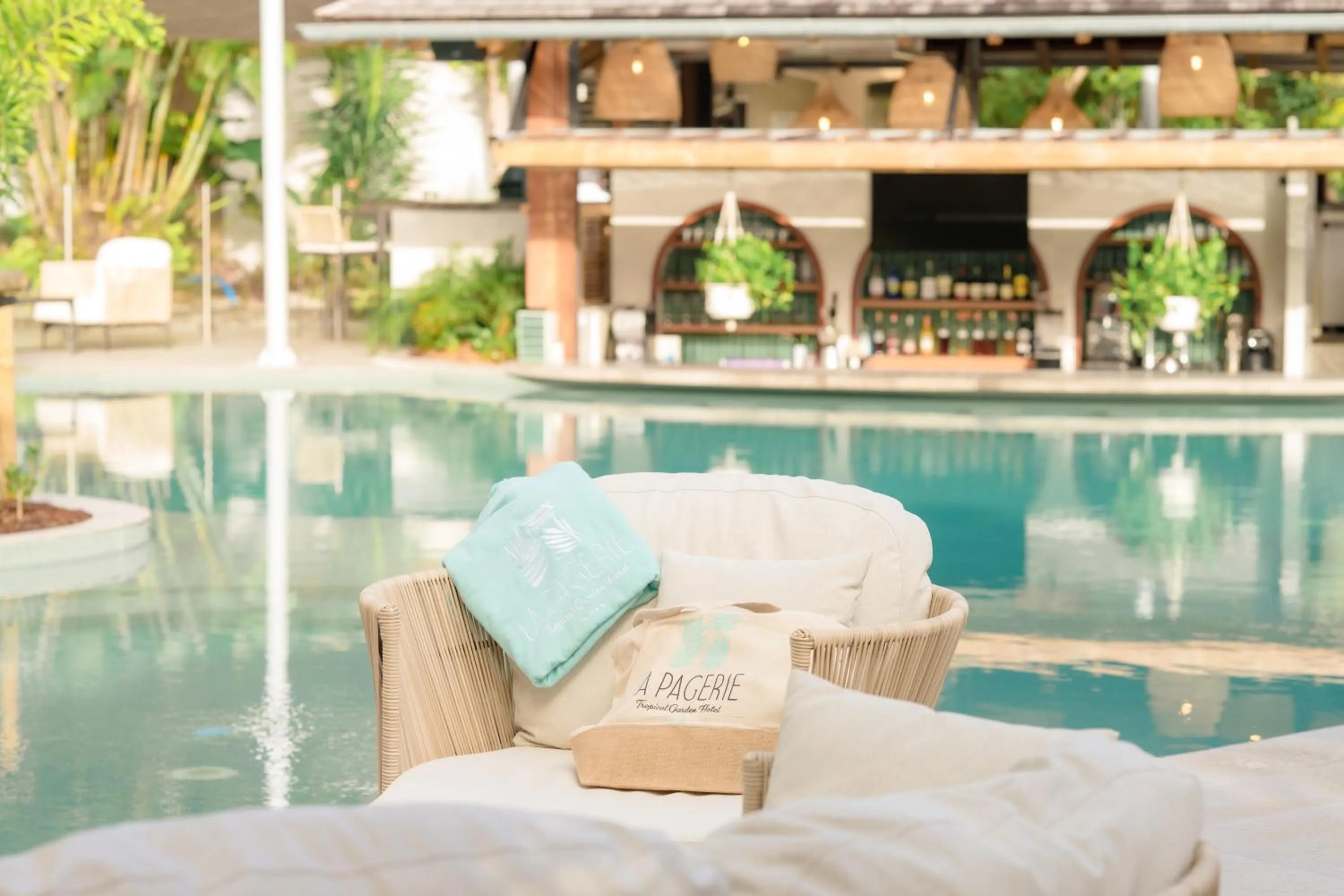 Swimming pool in La Pagerie - Tropical Garden Hotel