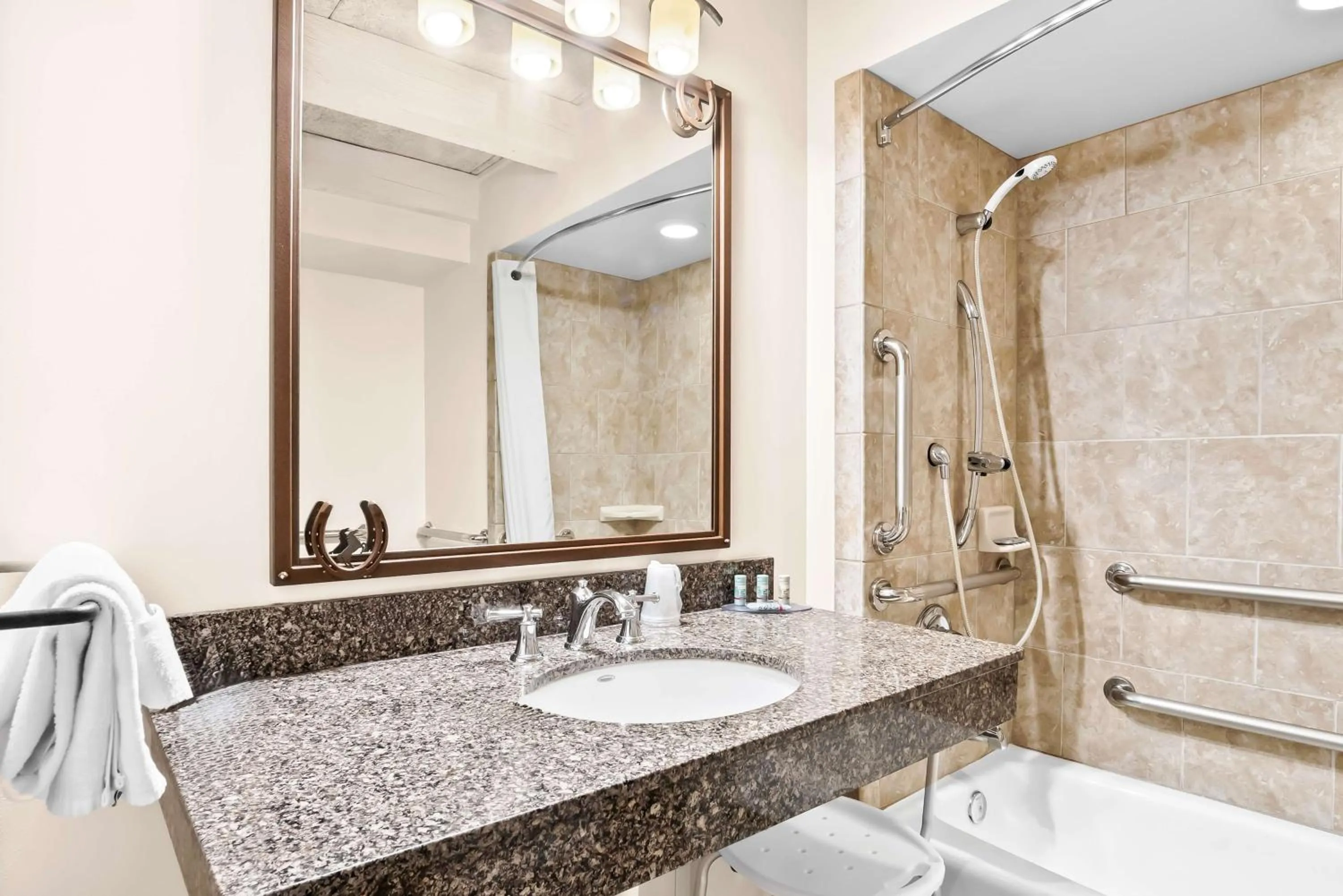 Bathroom in Best Western Outlaw Inn