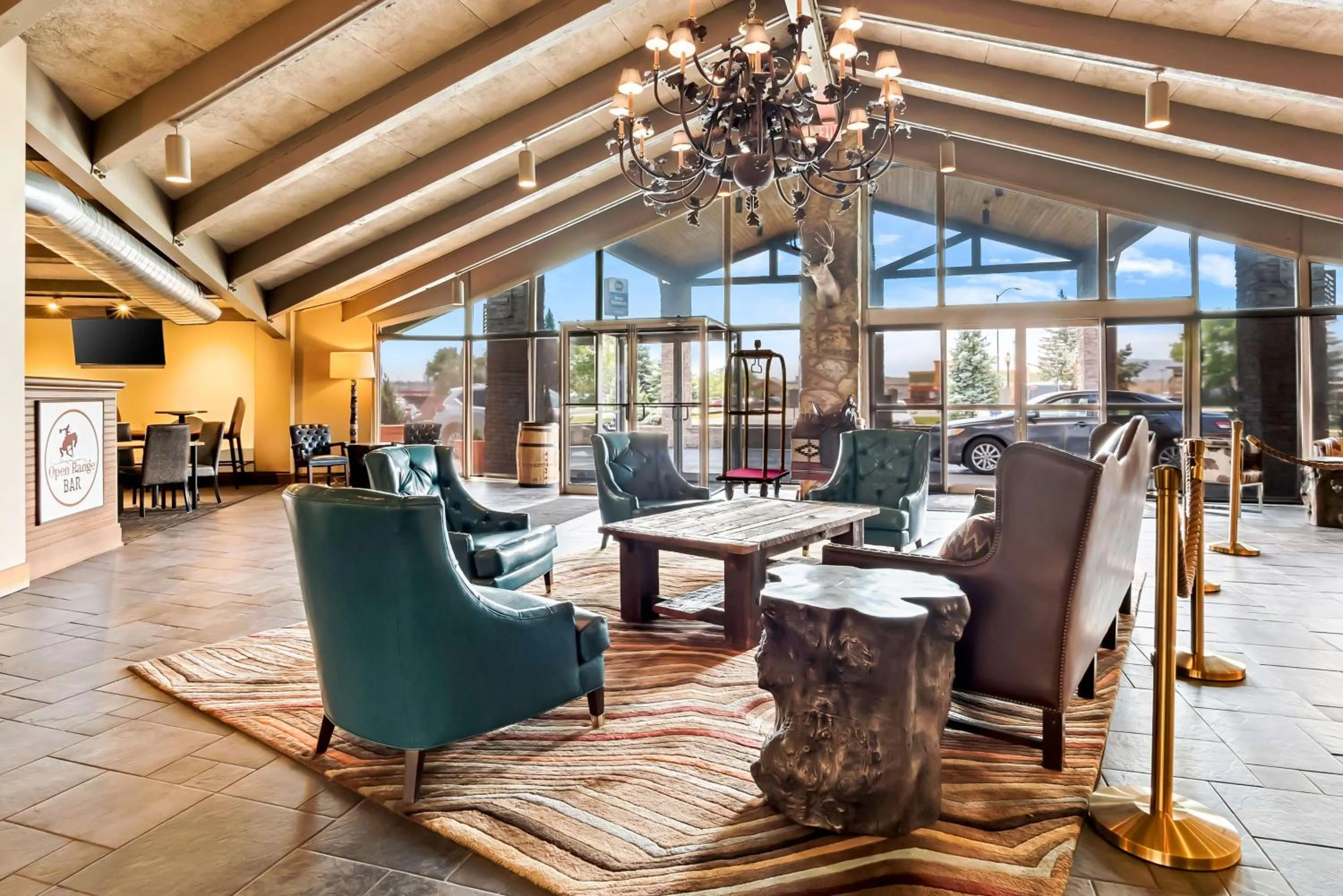 Lobby or reception in Best Western Outlaw Inn
