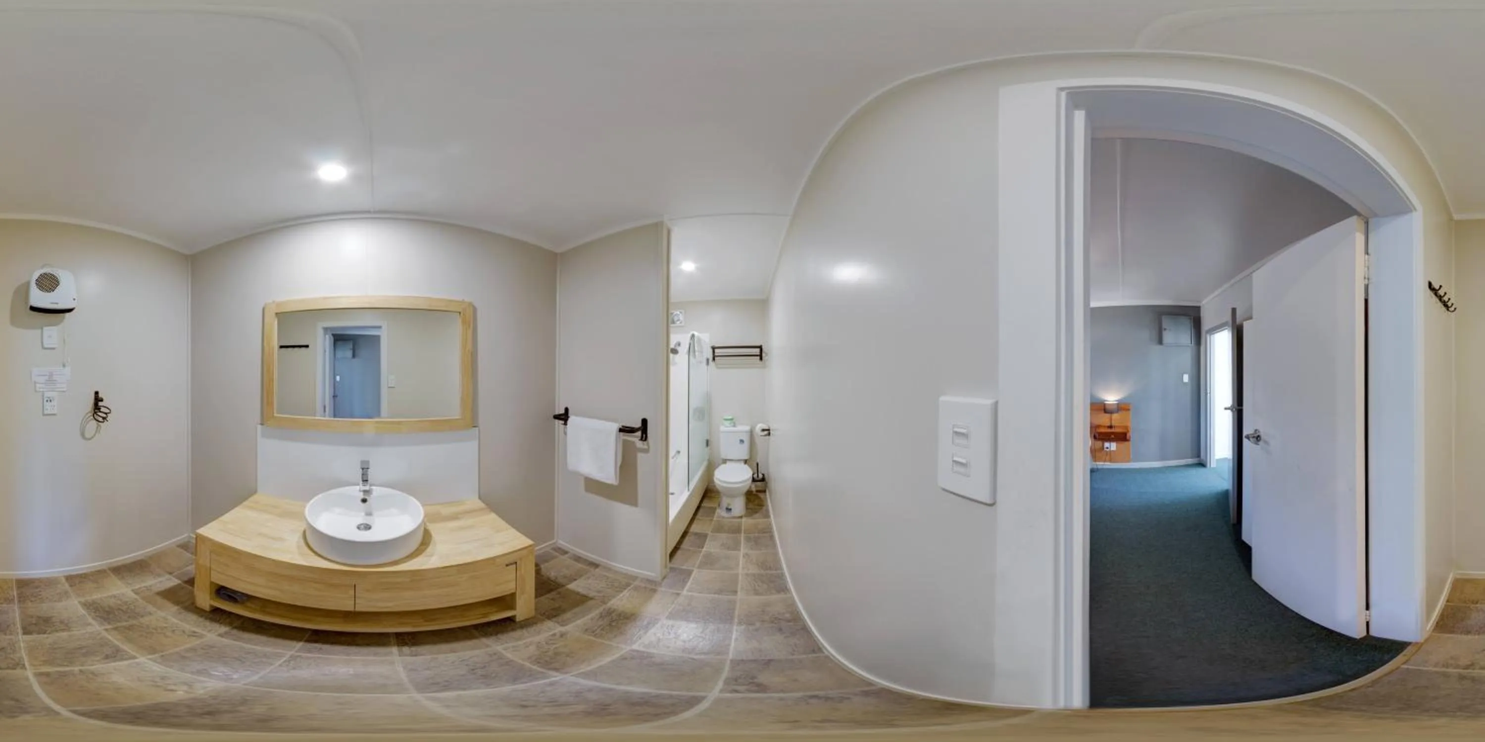 Shower in Hideaway of Rotorua