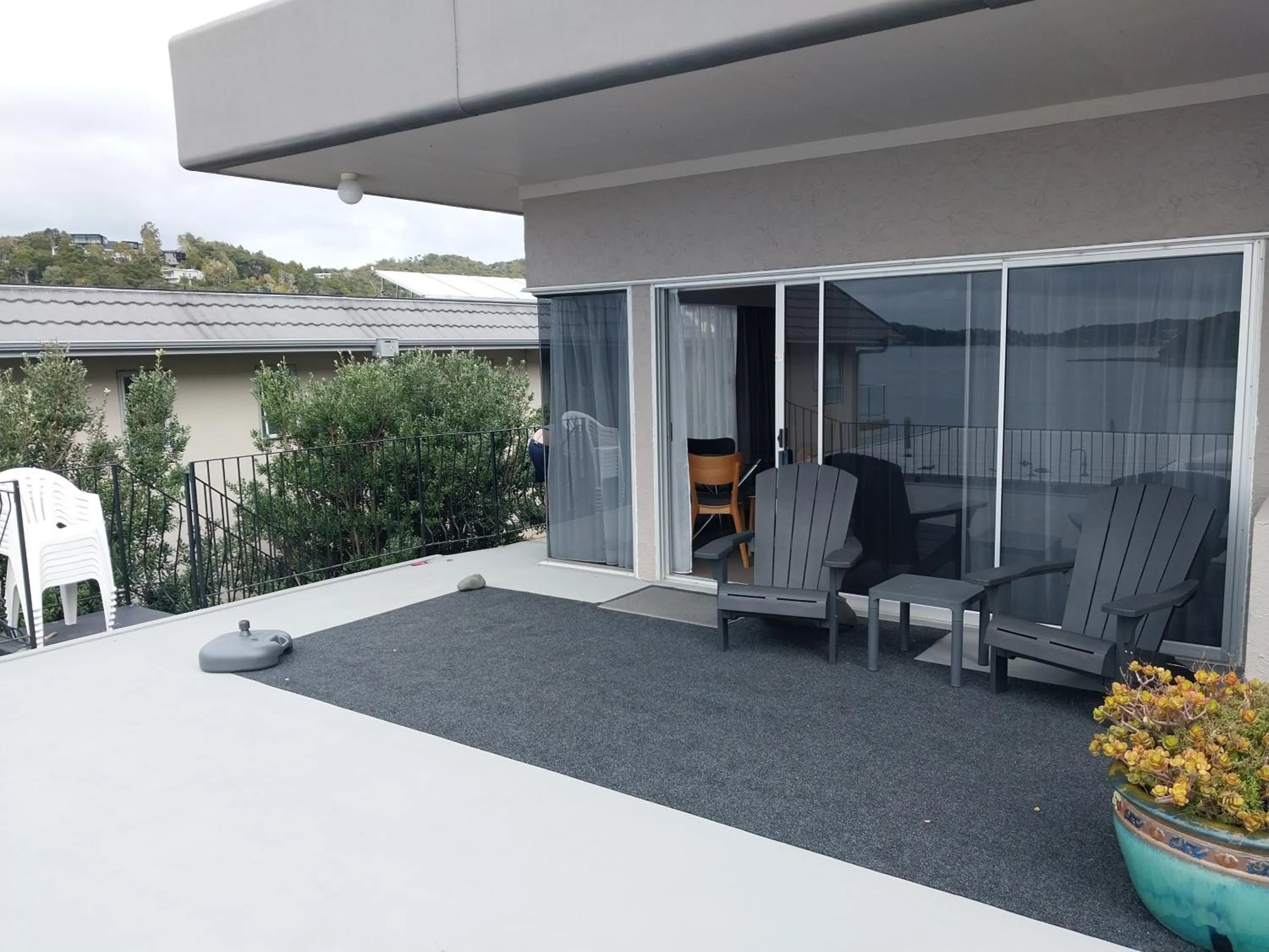 Balcony/Terrace in Bayview Motel