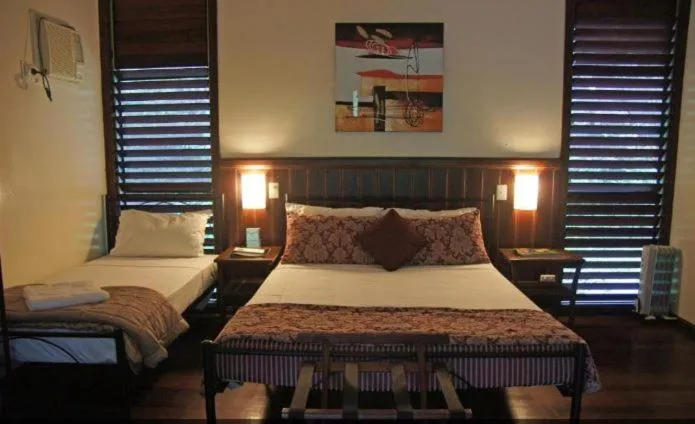 Bed in Heritage Lodge - in the Daintree