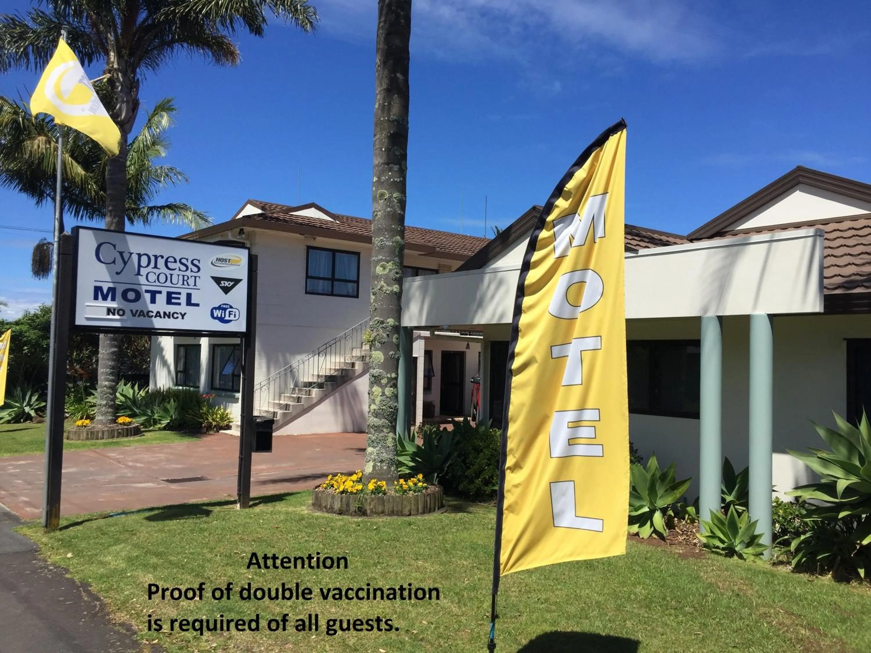 Property building in Cypress Court Motel