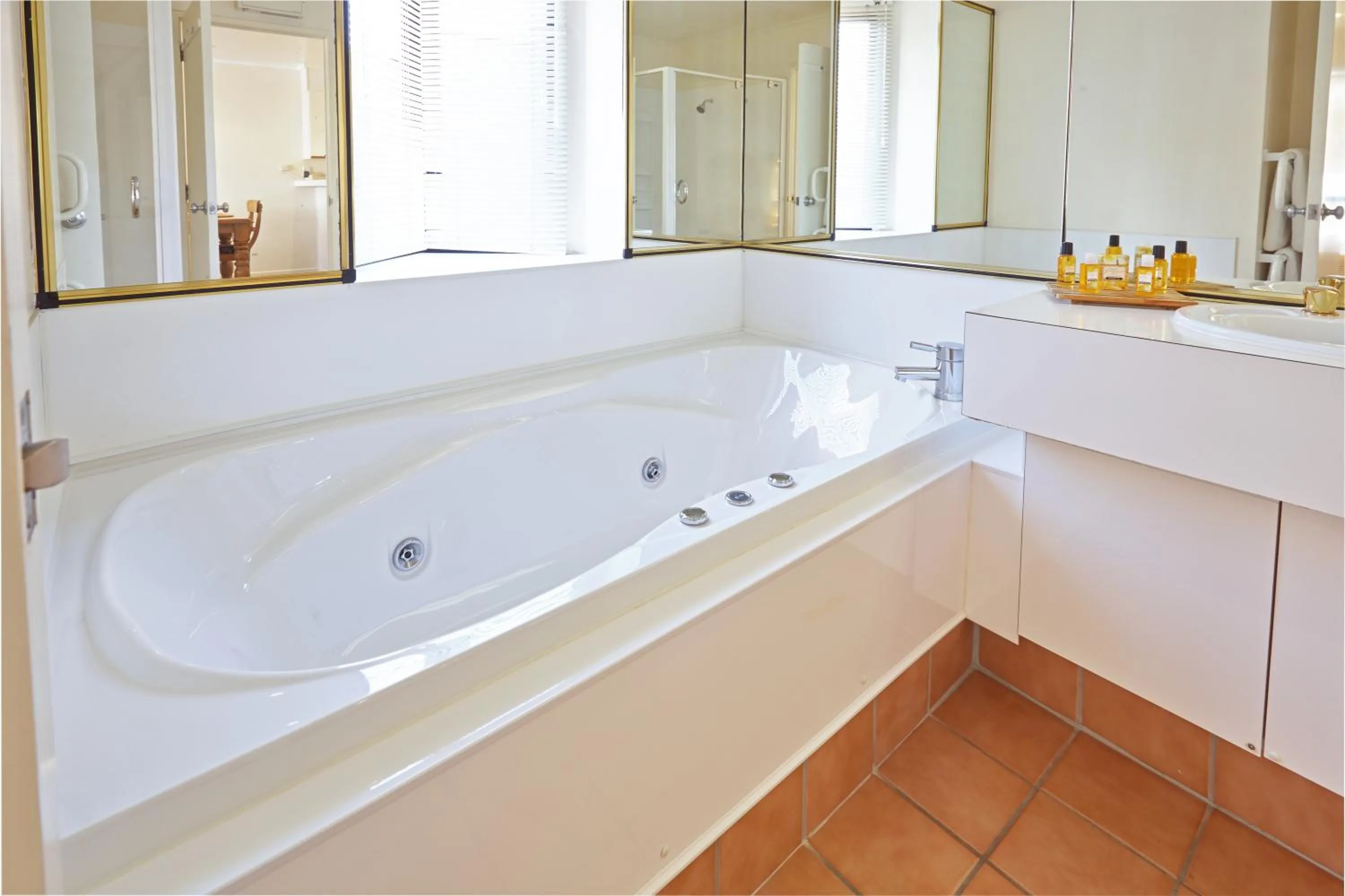 Bathroom in Pioneer Waterfront Apartments