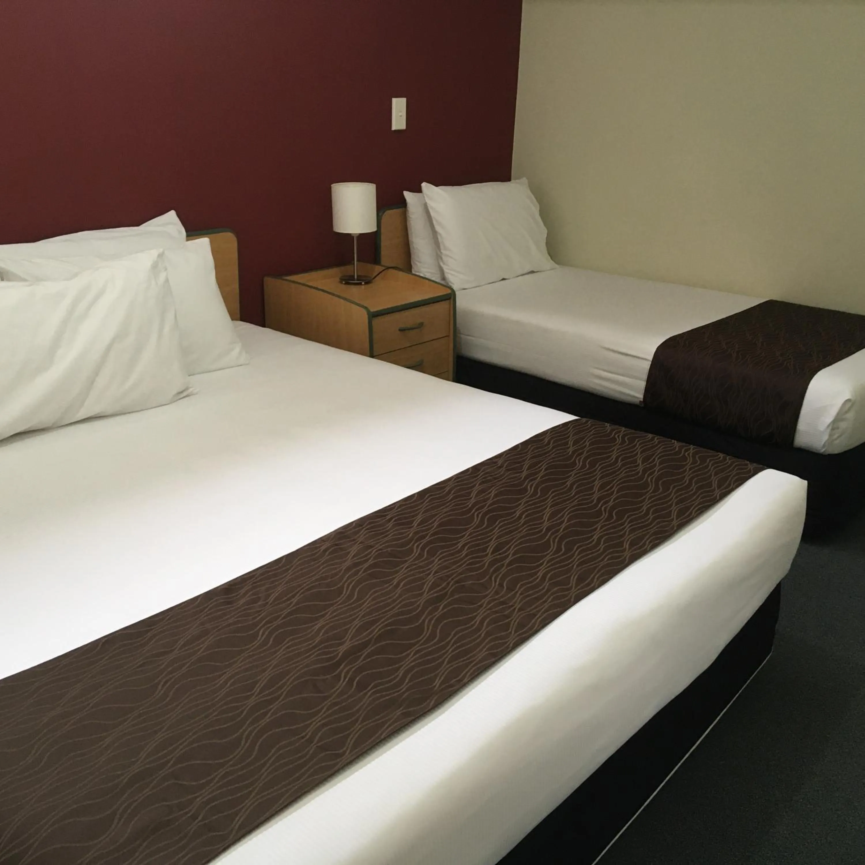 Bed in Bay of Islands Gateway Motel & Apartments