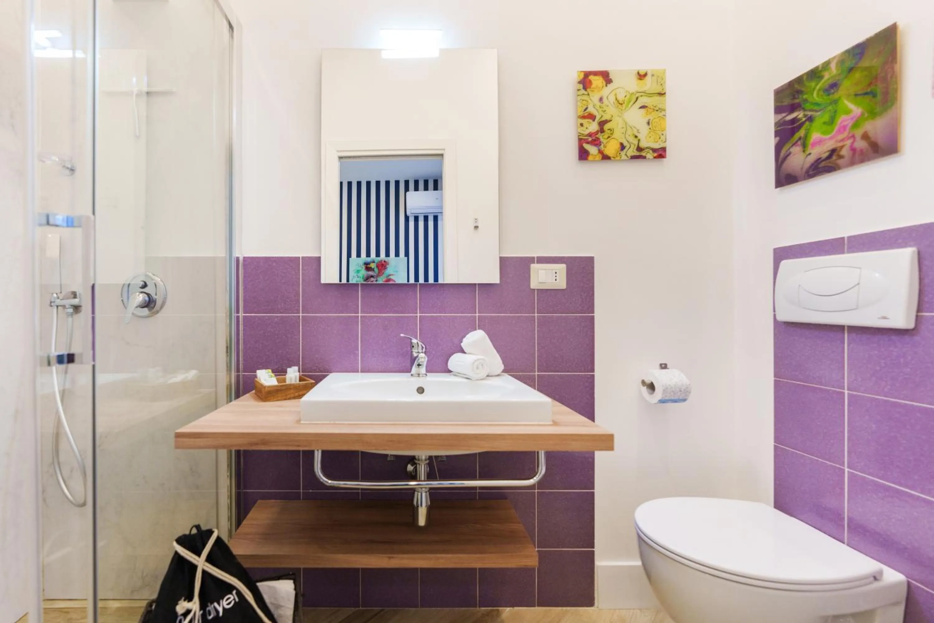 Shower in It's Room Naples