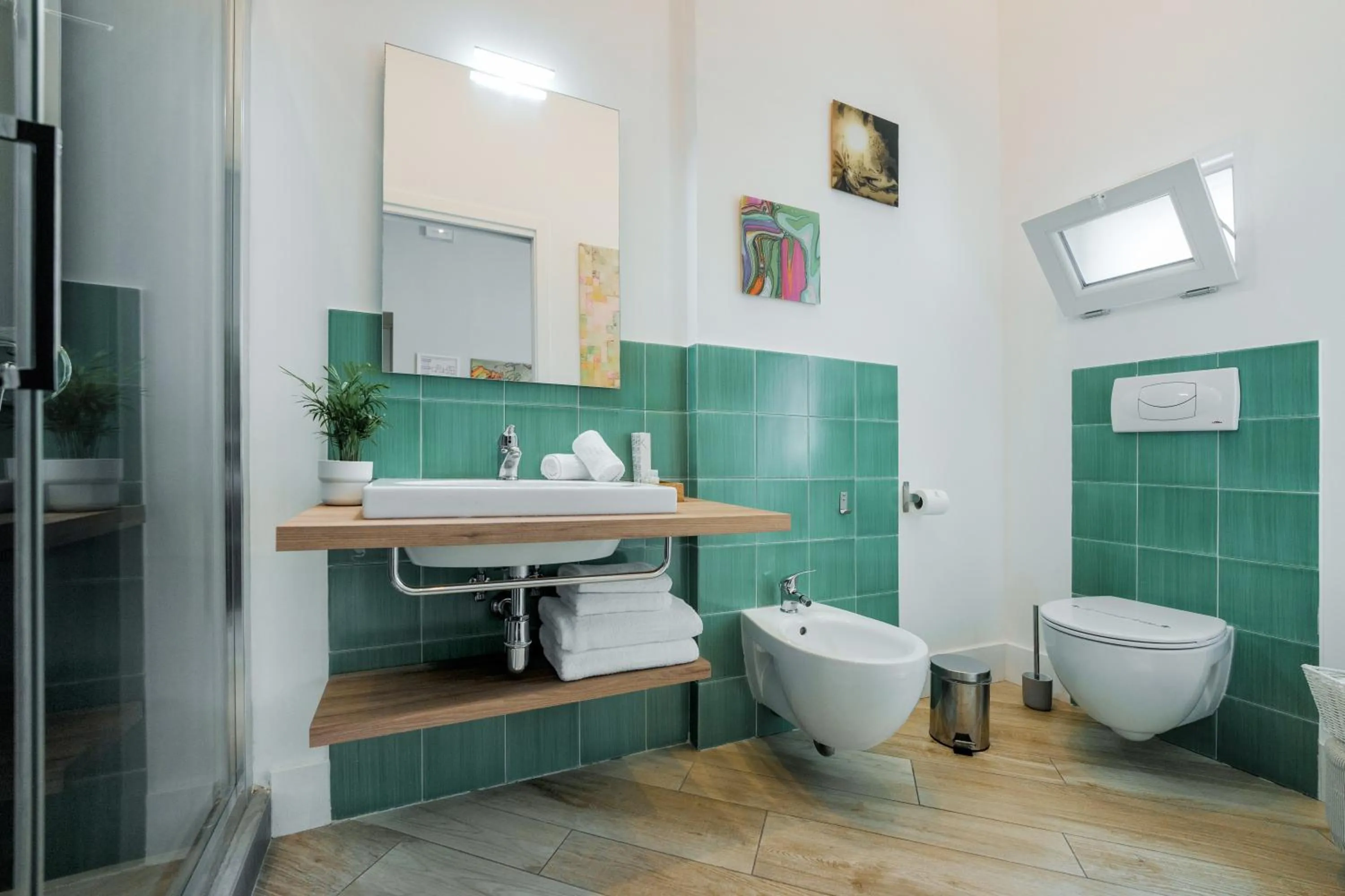 Shower in It's Room Naples