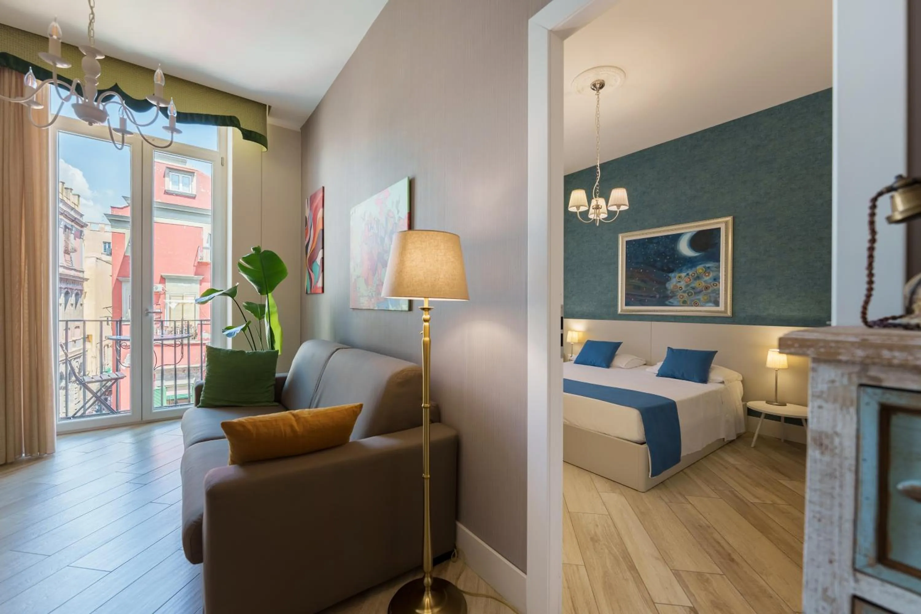 Bed in It's Room Naples