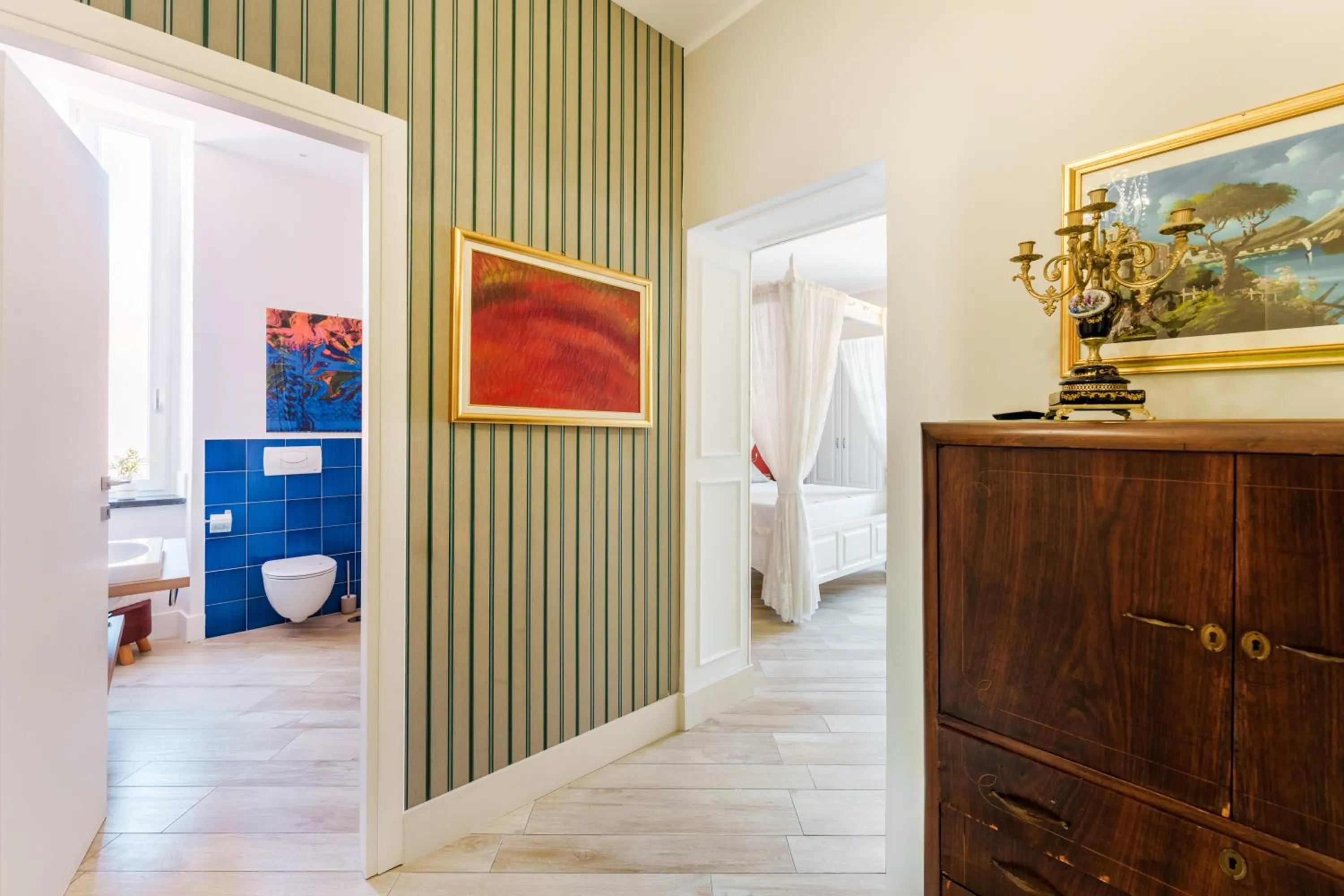 Bed in It's Room Naples