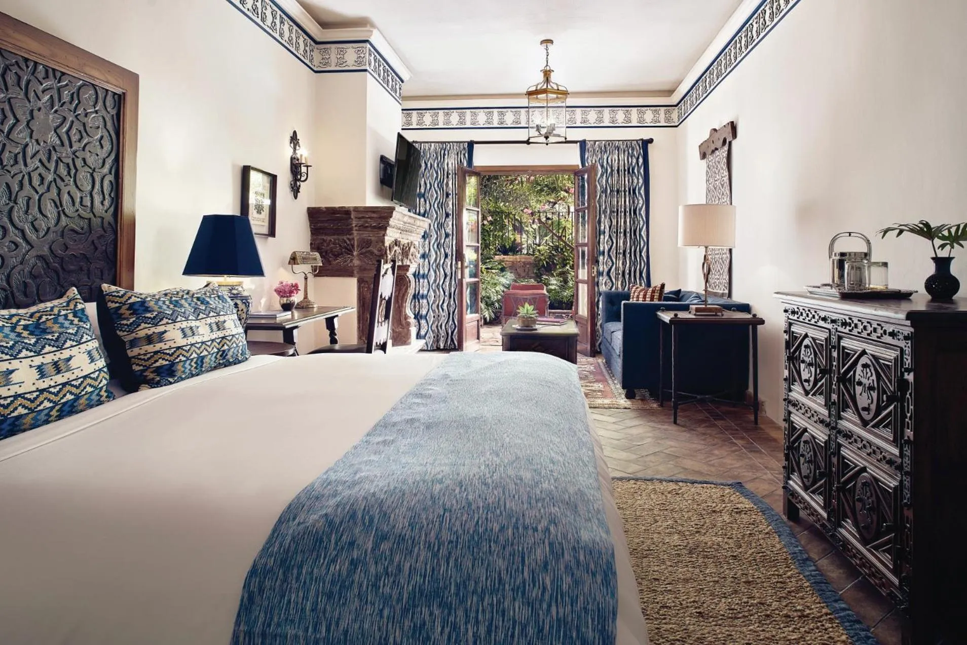 Photo of the whole room, Bed in Casa de Sierra Nevada, A Belmond Hotel, San Miguel de Allende