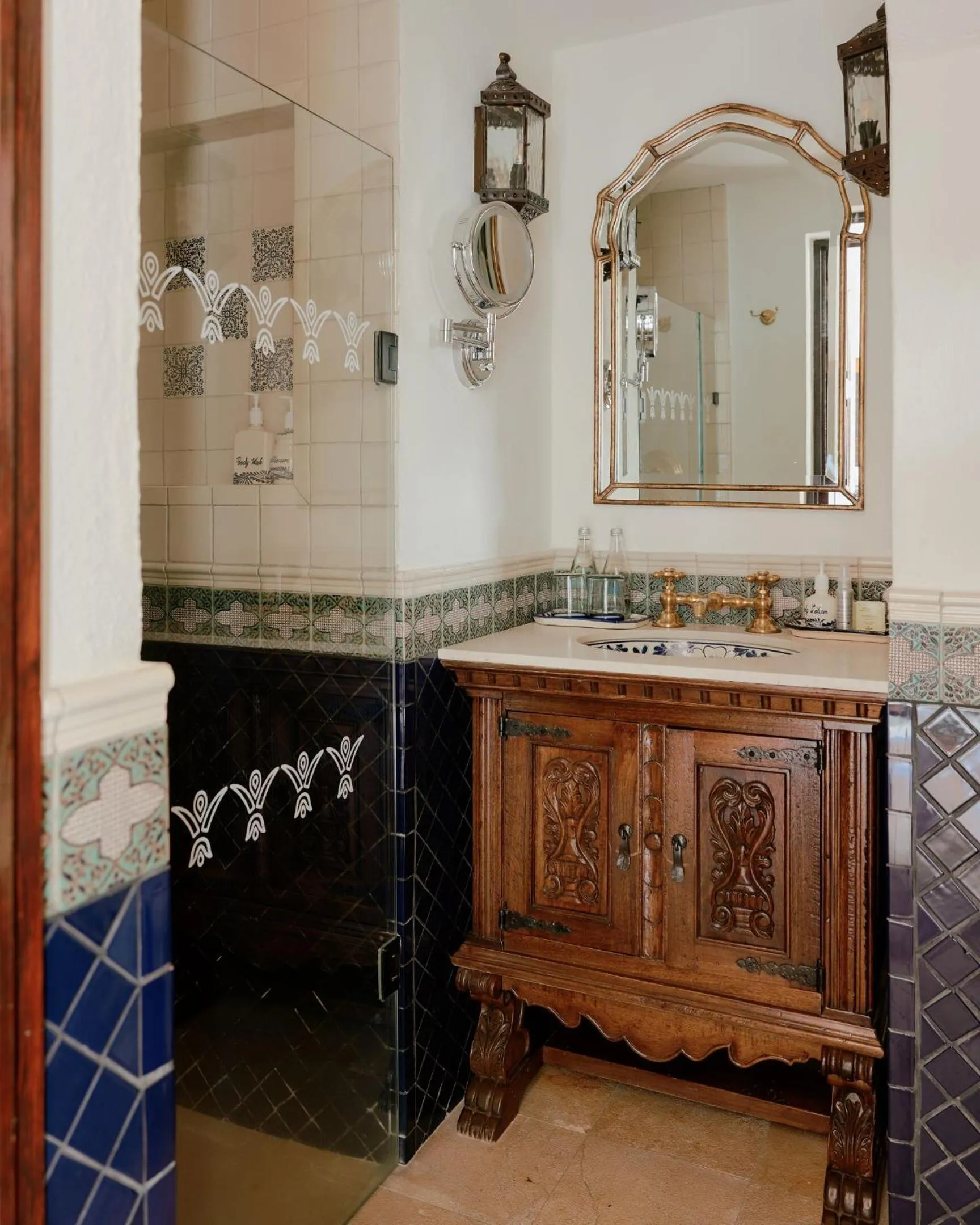 Bathroom in Casa de Sierra Nevada, A Belmond Hotel, San Miguel de Allende