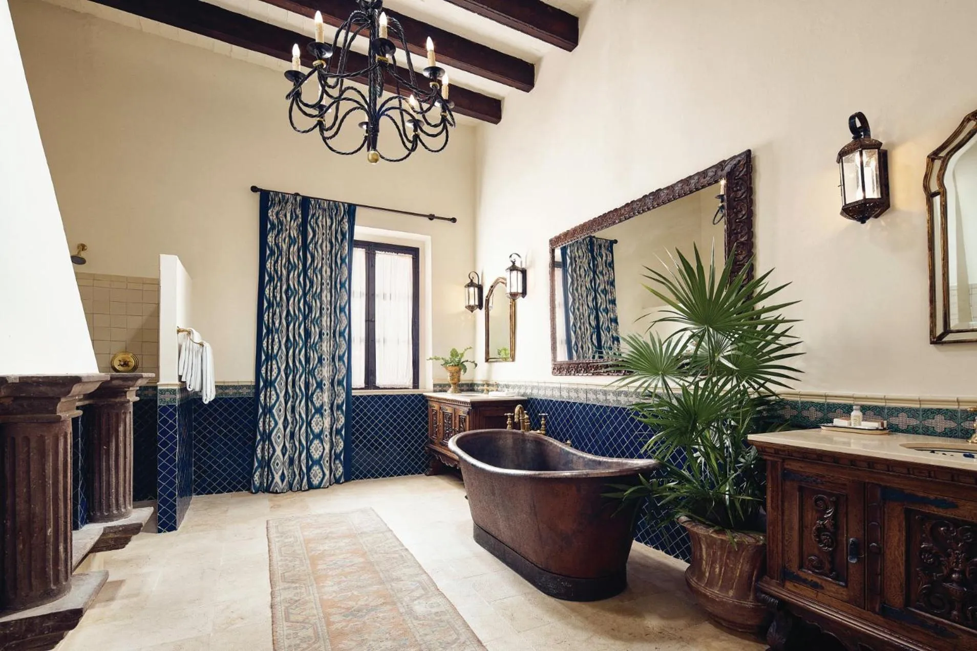 Bathroom in Casa de Sierra Nevada, A Belmond Hotel, San Miguel de Allende