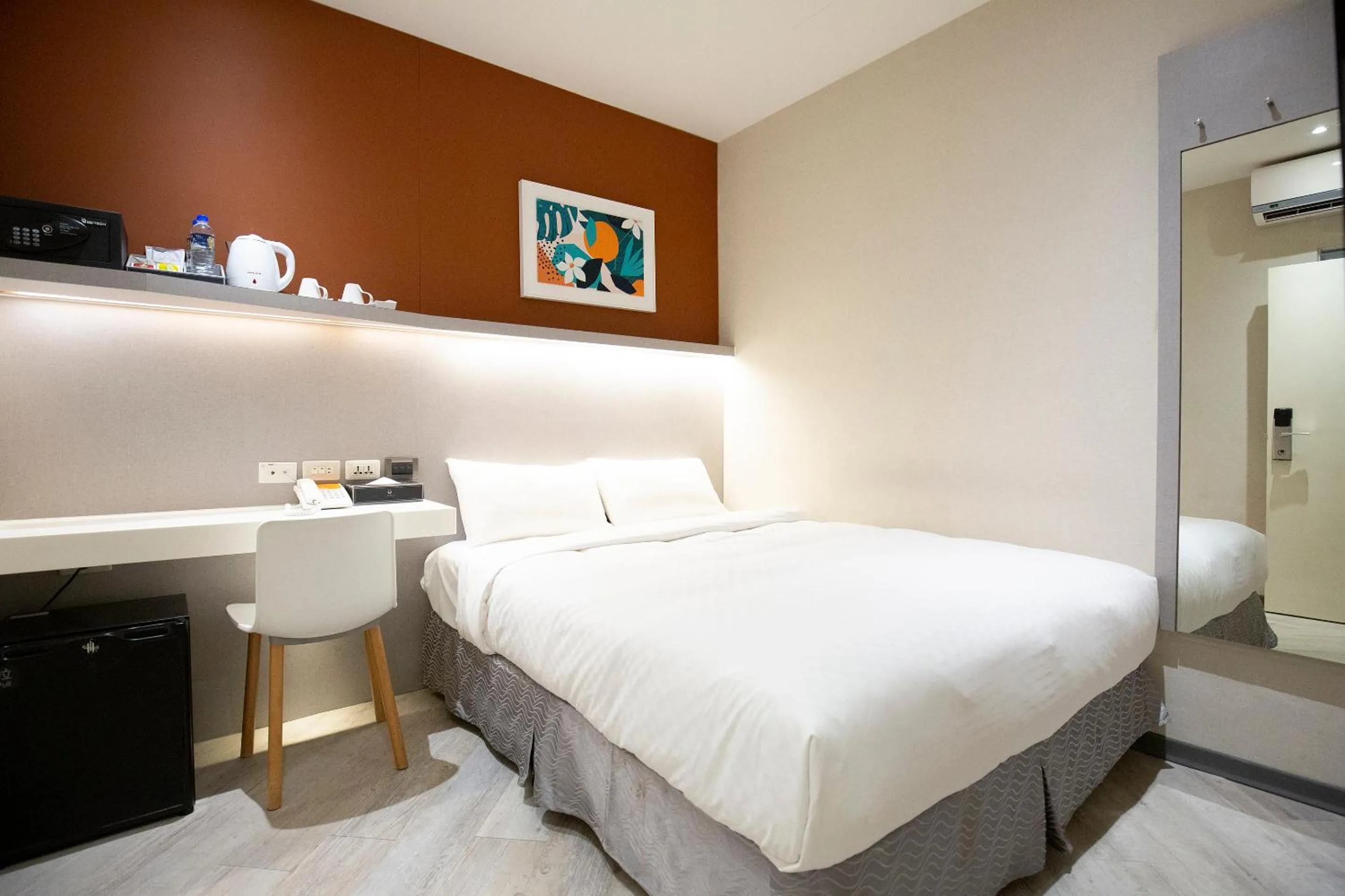 Bed in Cityinn Hotel Taipei Station Branch I