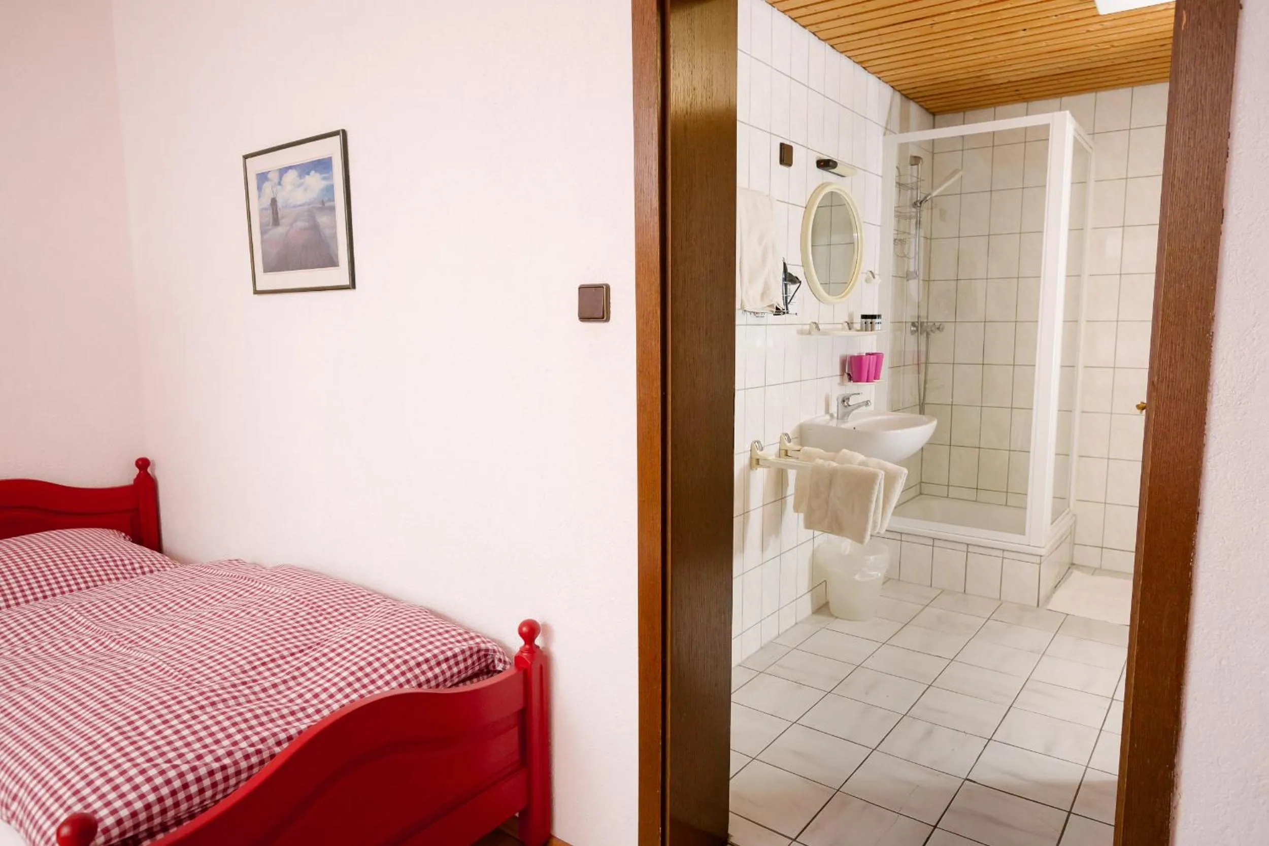 Bathroom in Hotel-Restaurant Köhler