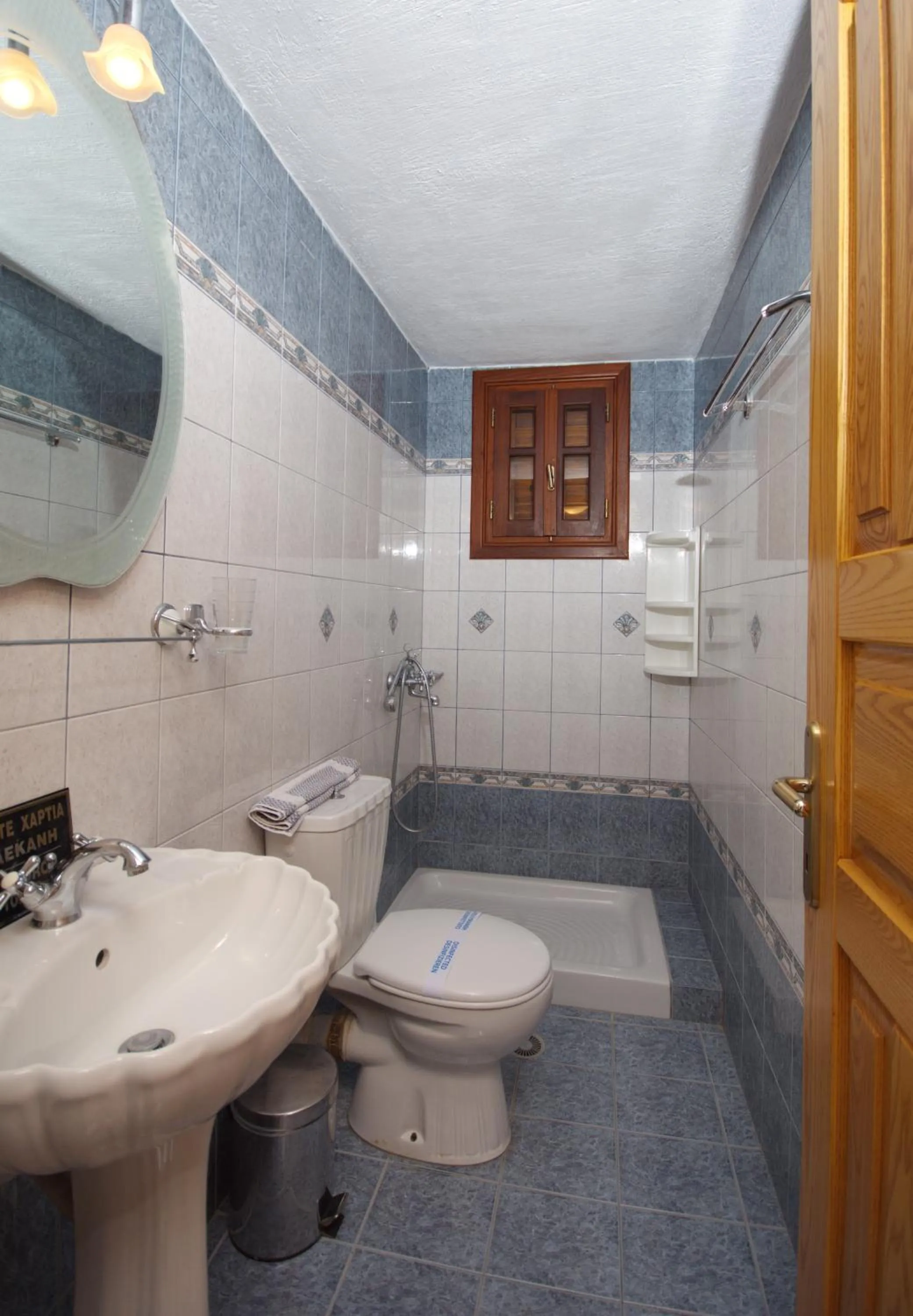 Bathroom in Pelagos Villas
