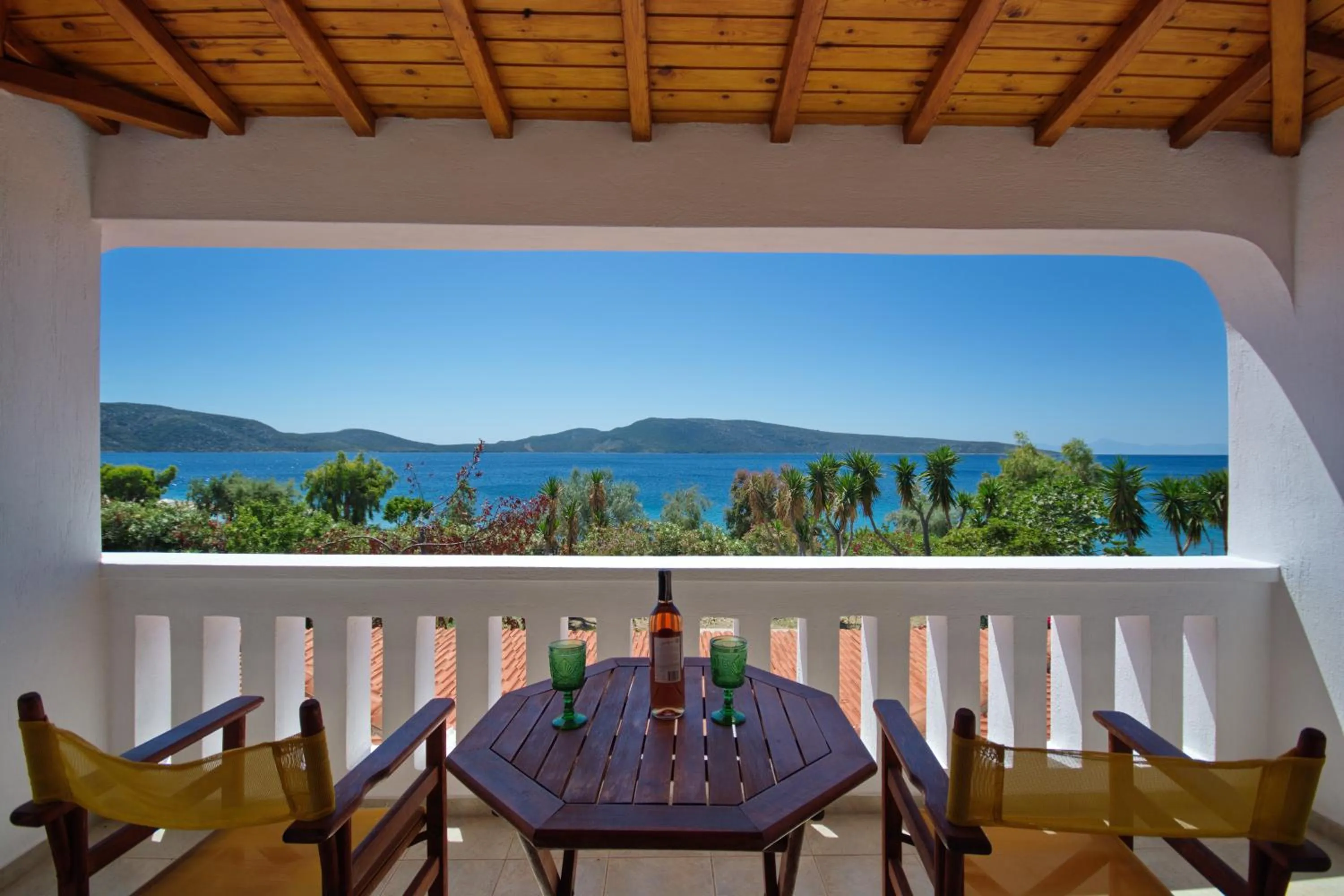 Balcony/Terrace in Pelagos Villas