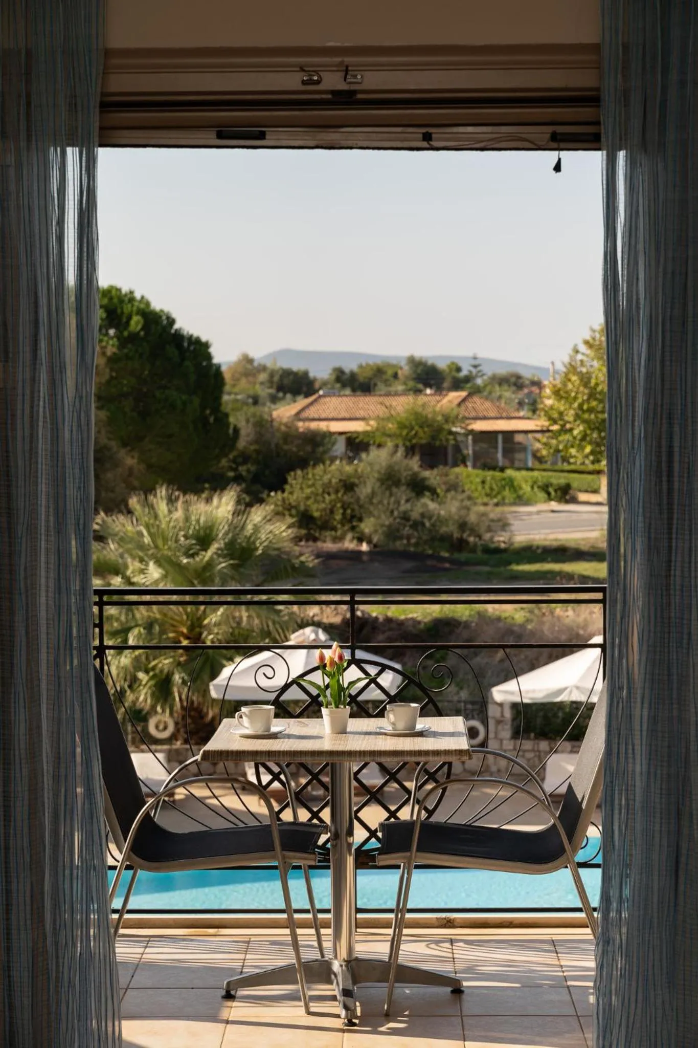 Balcony/Terrace in Tsokas Hotel