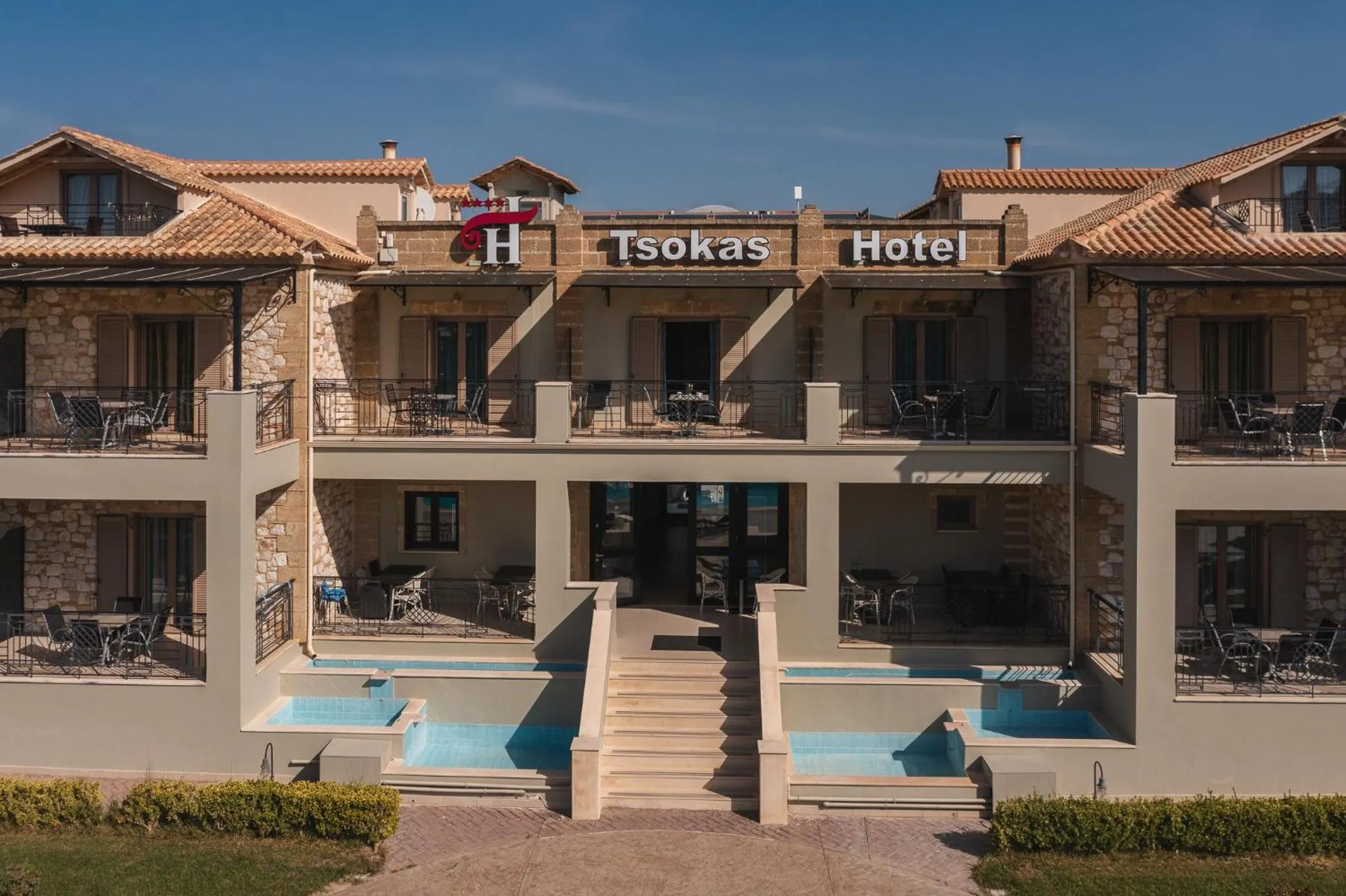 Property building in Tsokas Hotel