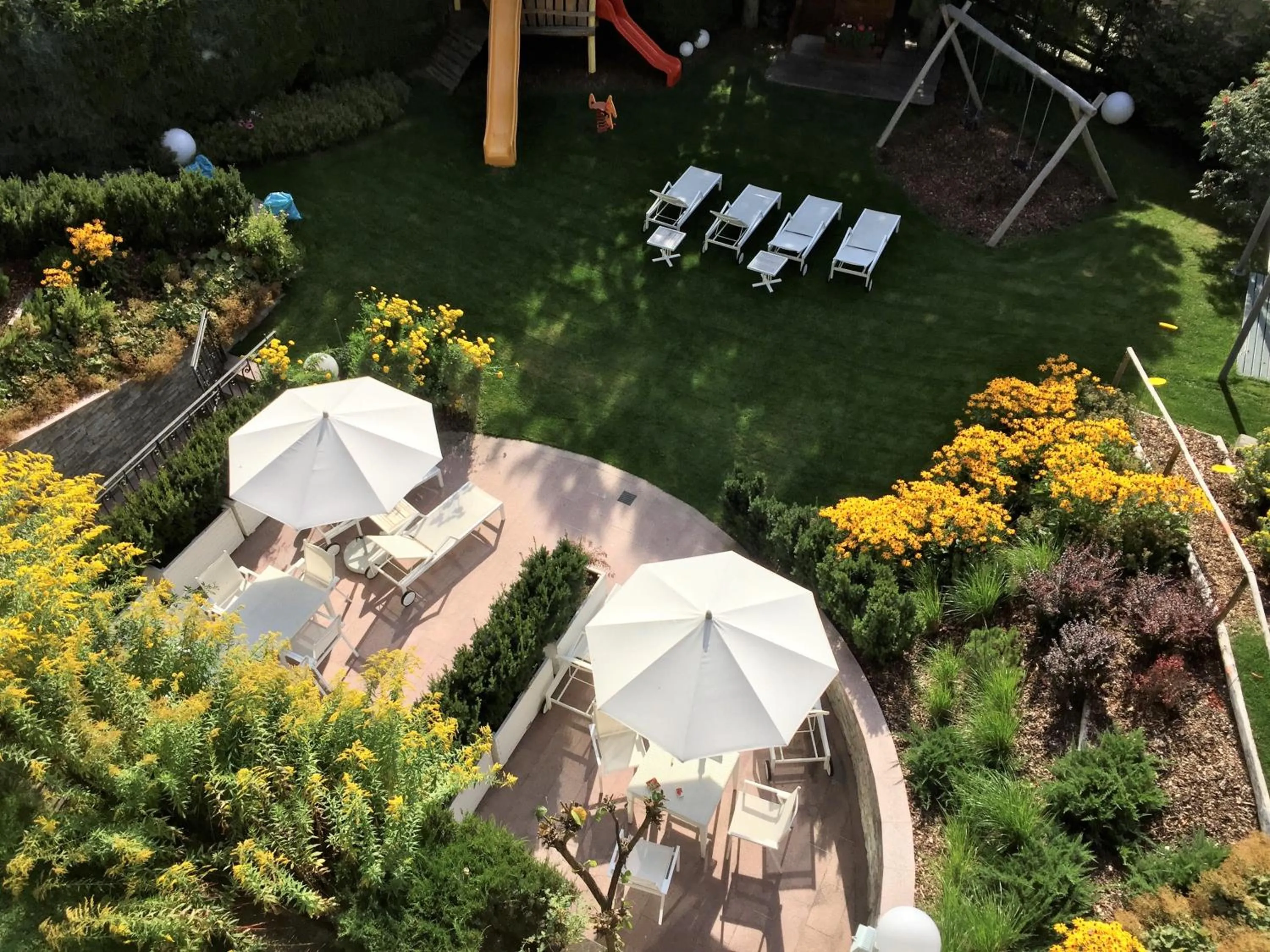 Bird's eye view in Residence Villa Stella